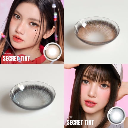secret tint/OLENS/1ヶ月(1MONTH)カラコンを使ったクチコミ(2枚目)