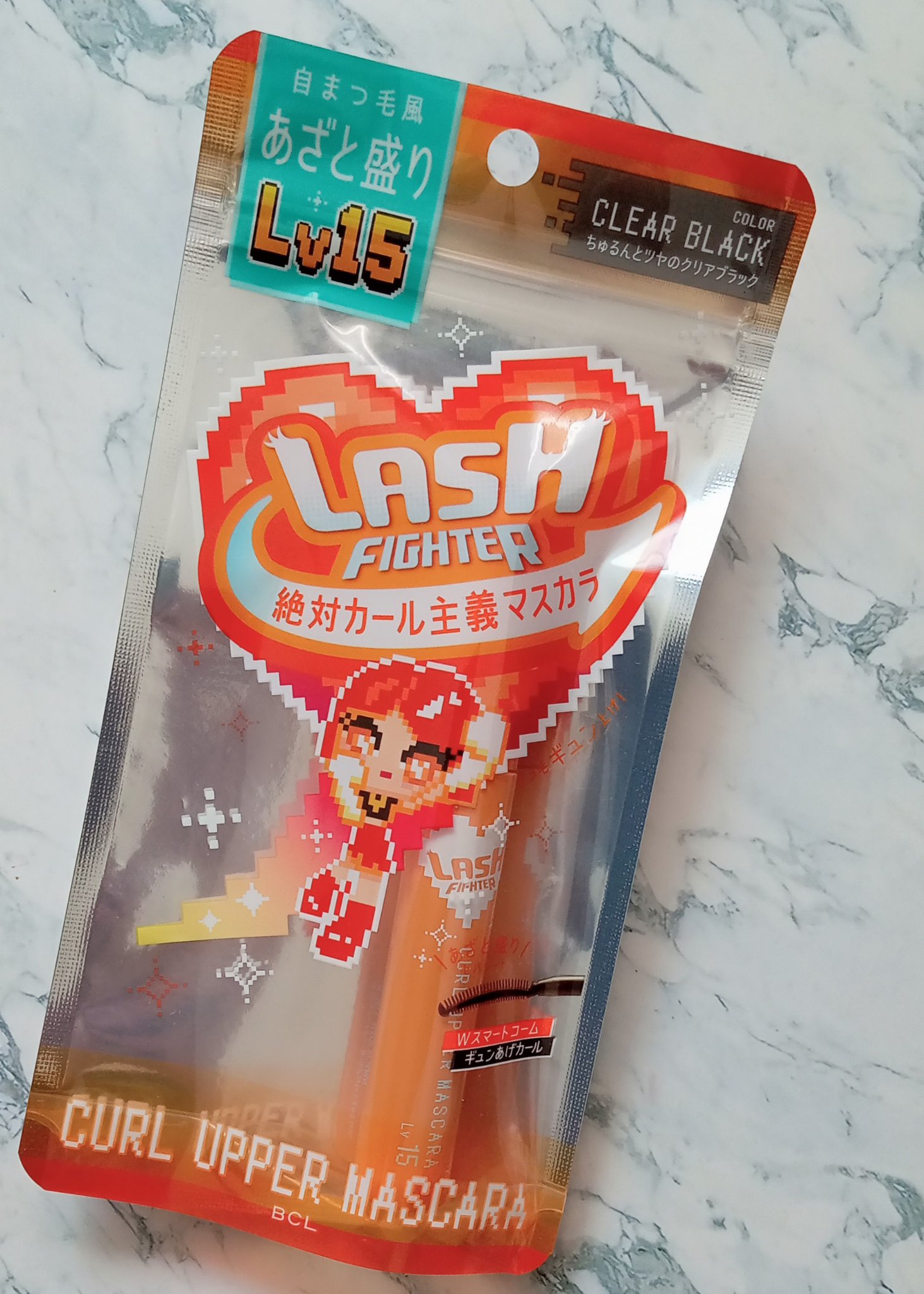 ラッシュファイター　カールアッパーマスカラ Lv15/ラッシュファイター/マスカラを使ったクチコミ（1枚目）