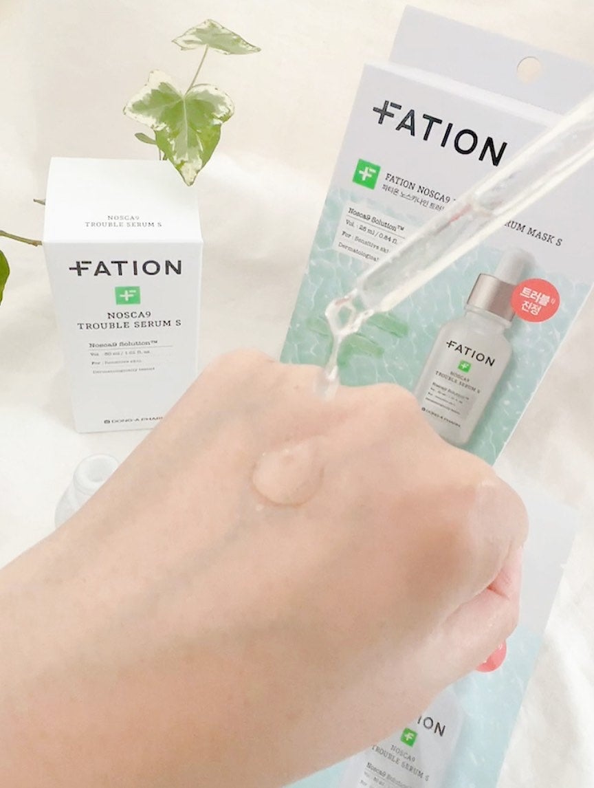 ノスカナイントラブルセラムS/FATION/美容液を使ったクチコミ(3枚目)