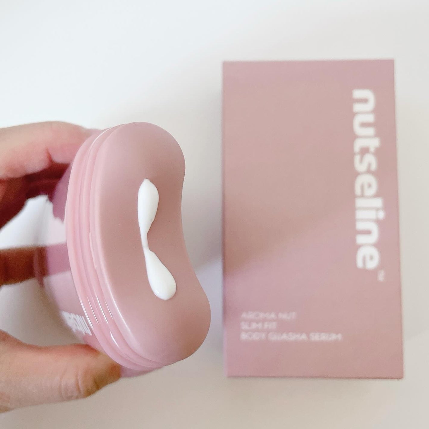 アロマナッツスリムフィットボディカッサセラム/nutseline/美容液を使ったクチコミ(3枚目)