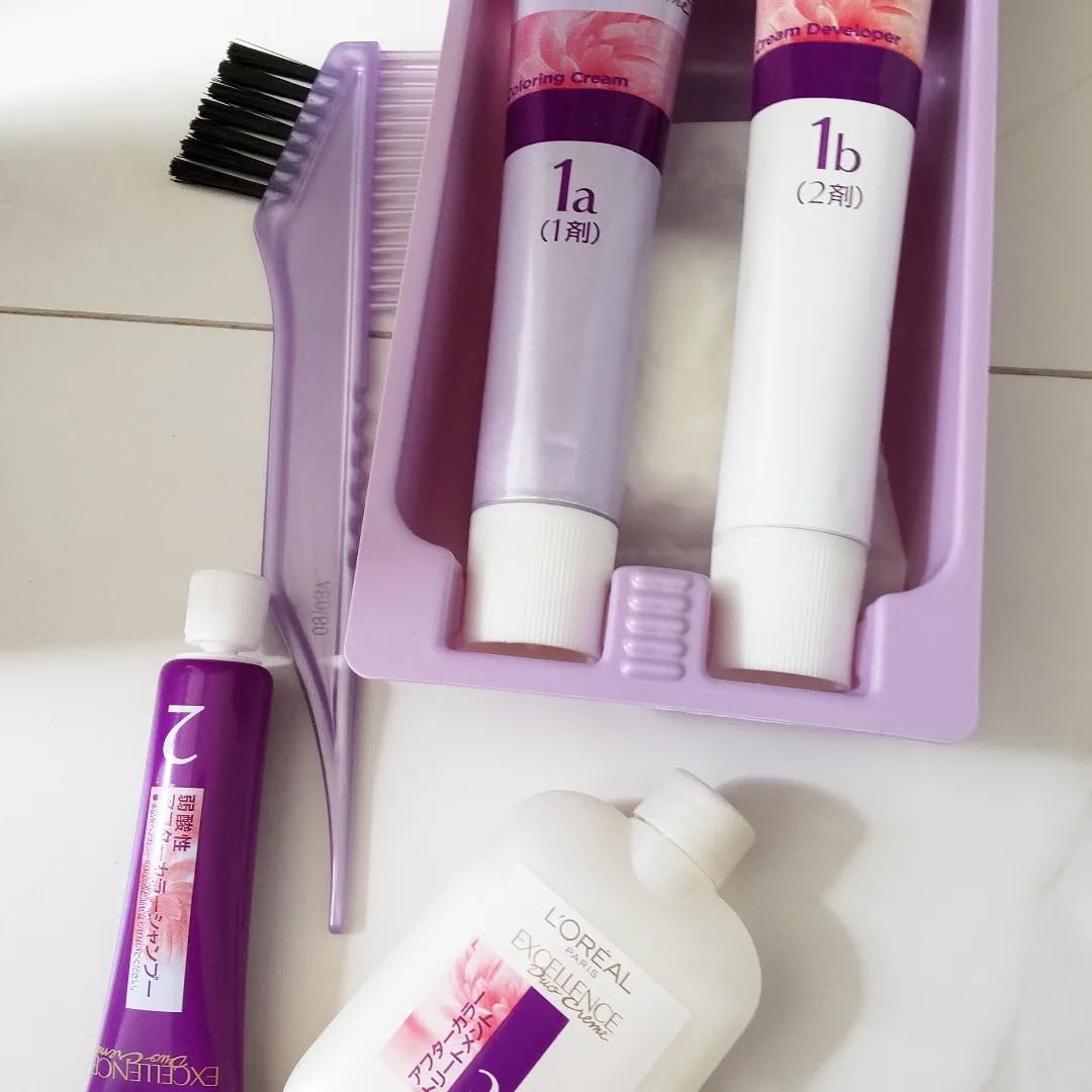 エクセランス R クリームタイプ /ロレアル パリ/ヘアカラーを使ったクチコミ（2枚目）