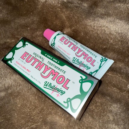 ホワイトニング美白歯磨き粉/EUTHYMOL/歯磨き粉を使ったクチコミ(1枚目)