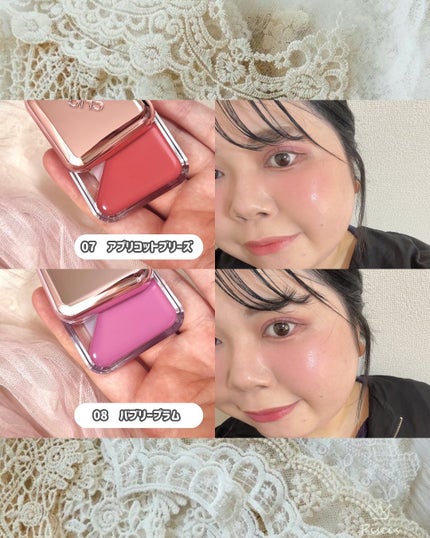 エッセンシャル リップチーク タップ/CLIO/ジェル・クリームチークを使ったクチコミ(6枚目)