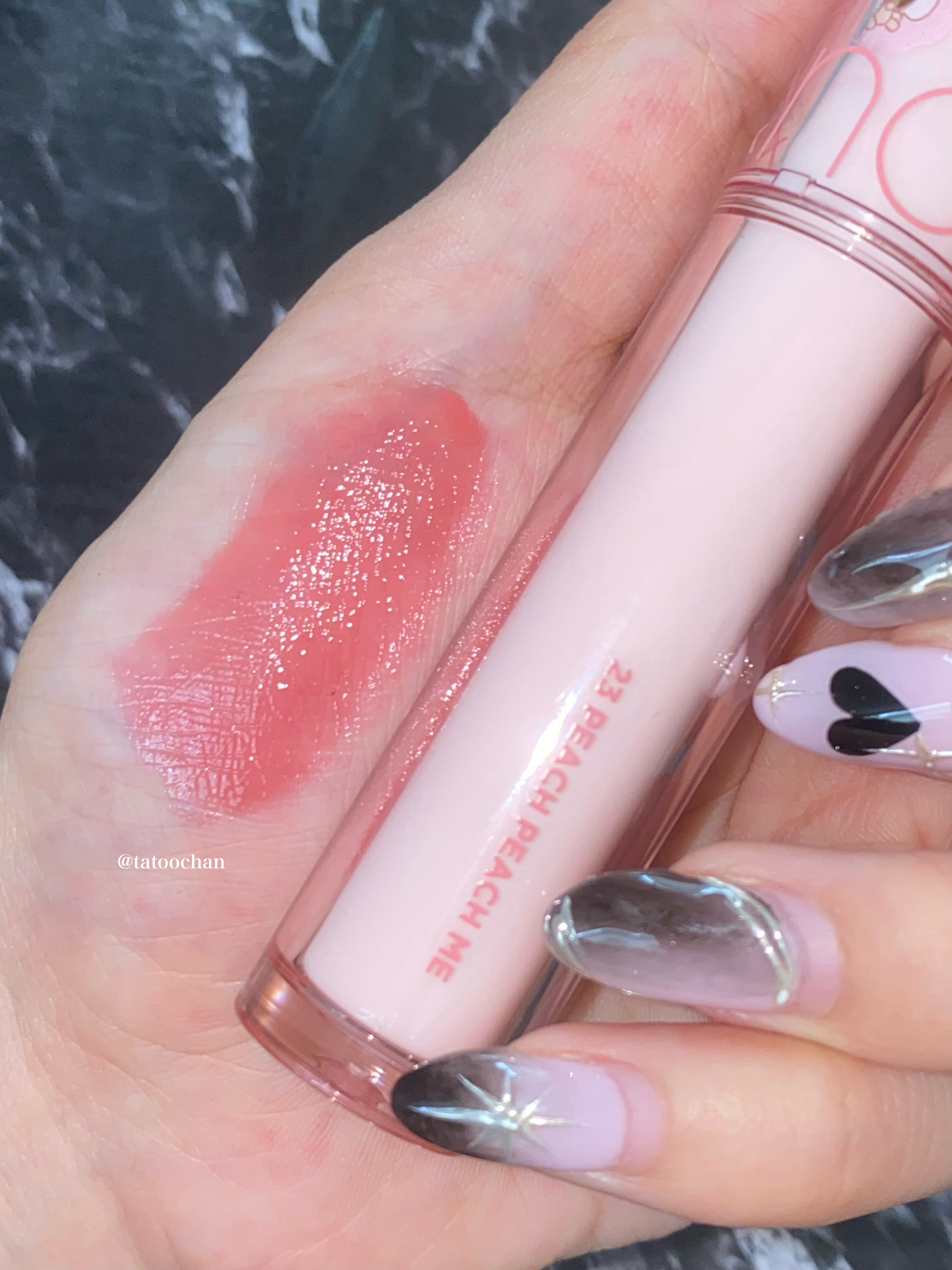 ザ ジューシーラスティングティント 15 ベアフィグ/rom&nd/リップティントを使ったクチコミ（3枚目）