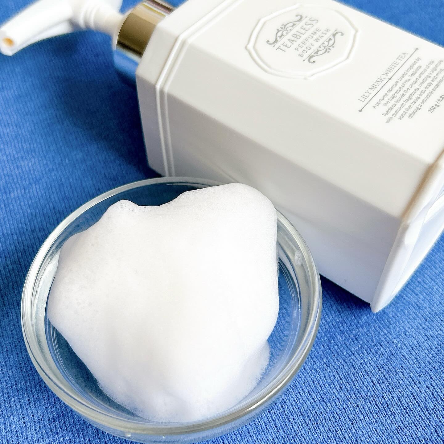 パフュームボディウォッシュ リリームスクホワイトティー/TEABLESS/ボディソープを使ったクチコミ（3枚目）