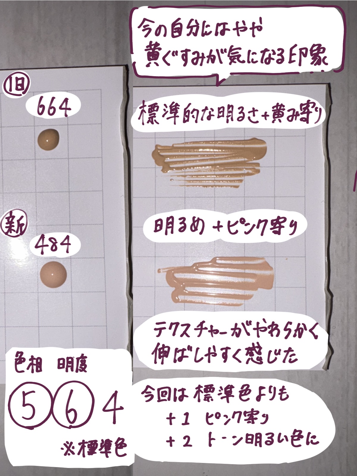 アンリミテッド ラスティング フルイド 664/shu uemura/リキッドファンデーションを使ったクチコミ（3枚目）