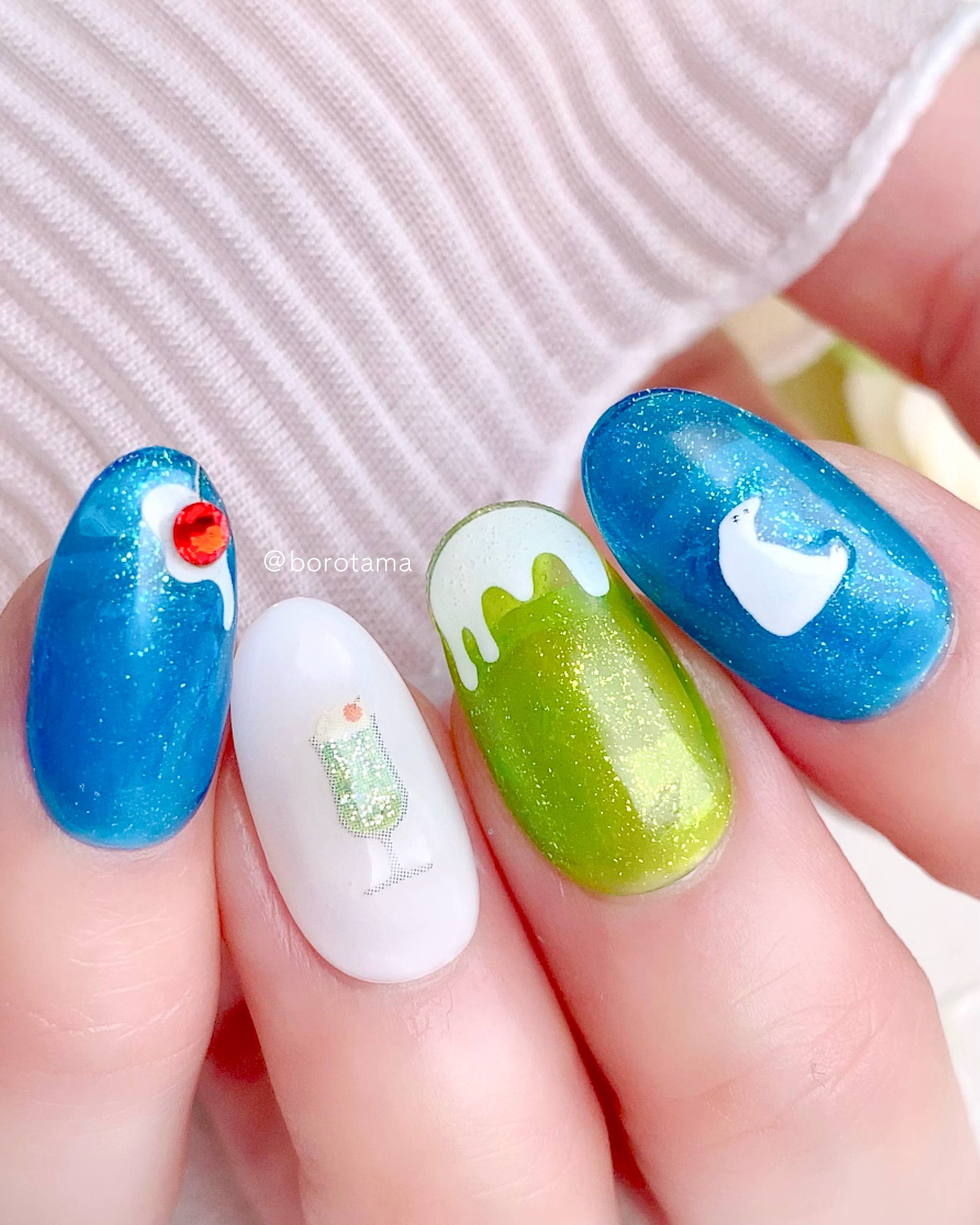 DAISO・セリア・キャンドゥのネイル・ネイルケアを使った口コミ -しゅ