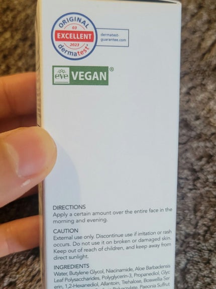 ヴィーガンナイアシンアミドリカバリーセラム/SKIN&LAB/美容液を使ったクチコミ(6枚目)