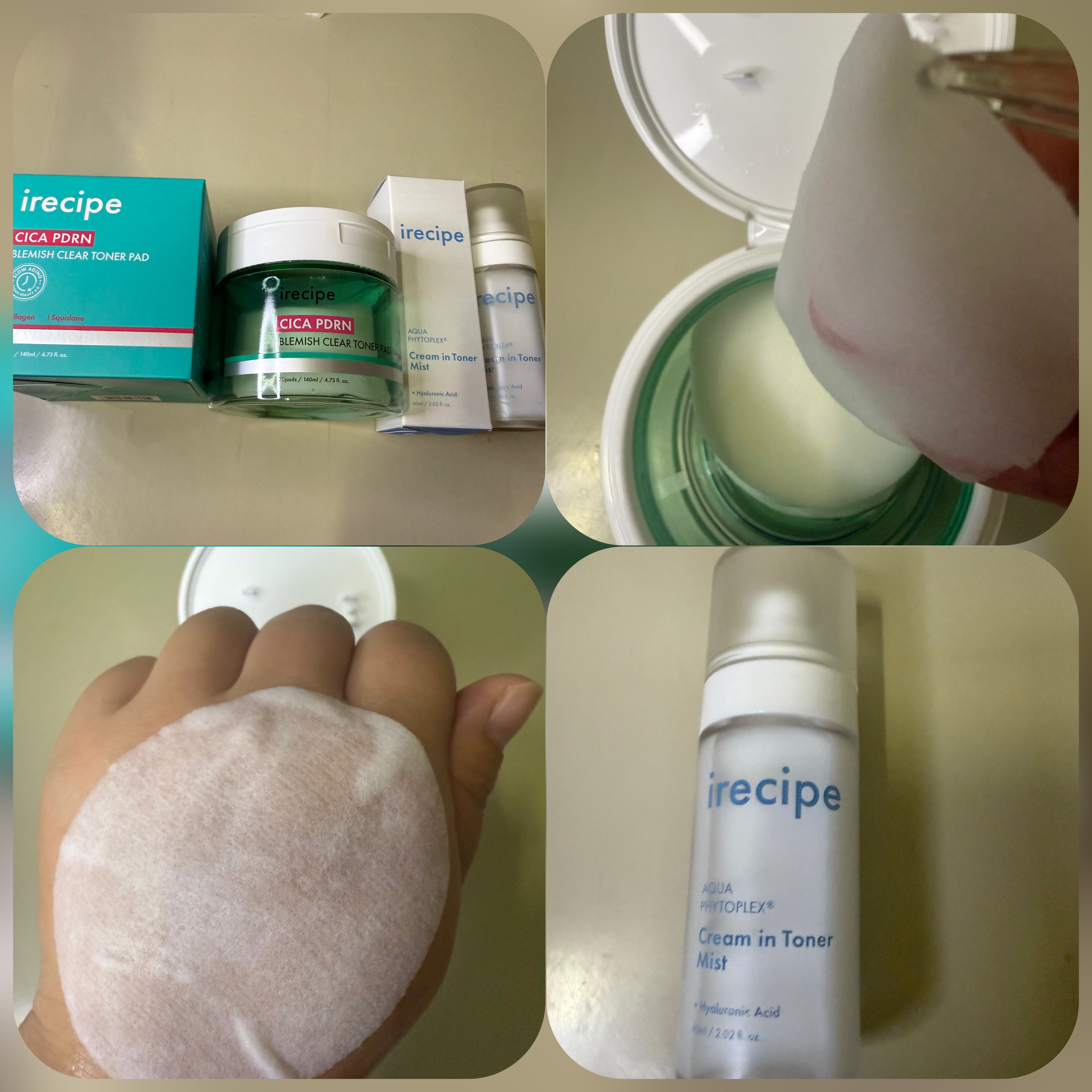 シカ PDRN 跡 クリアー トナーパッド/irecipe/トナーパッドを使ったクチコミ（1枚目）