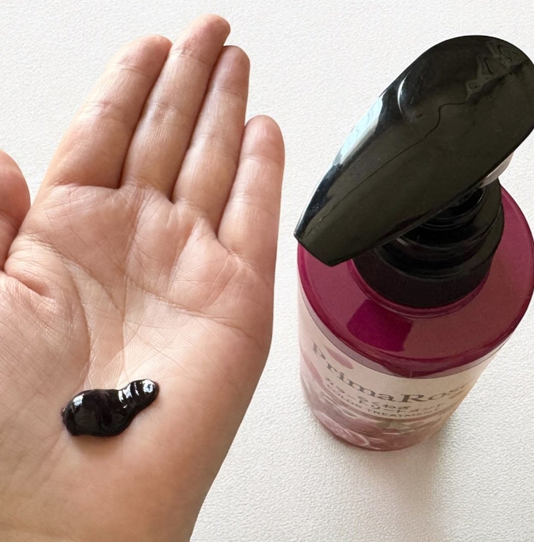 プリマローズ らくわざカラートリートメント/プリマローズ/ヘアカラーを使ったクチコミ(2枚目)