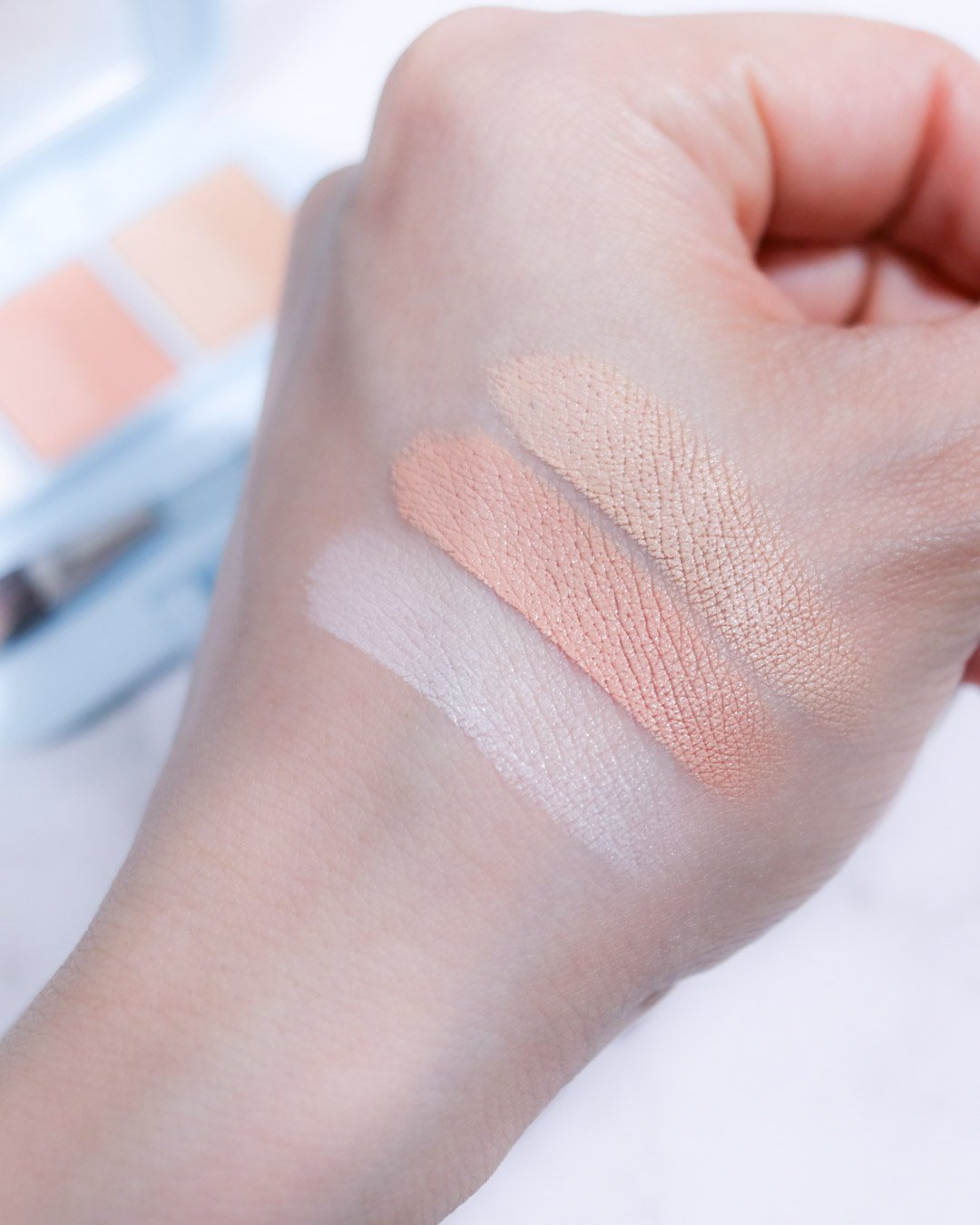 エアリースポットコンシーラーパレット/AMUSE/パレットコンシーラーを使ったクチコミ（2枚目）