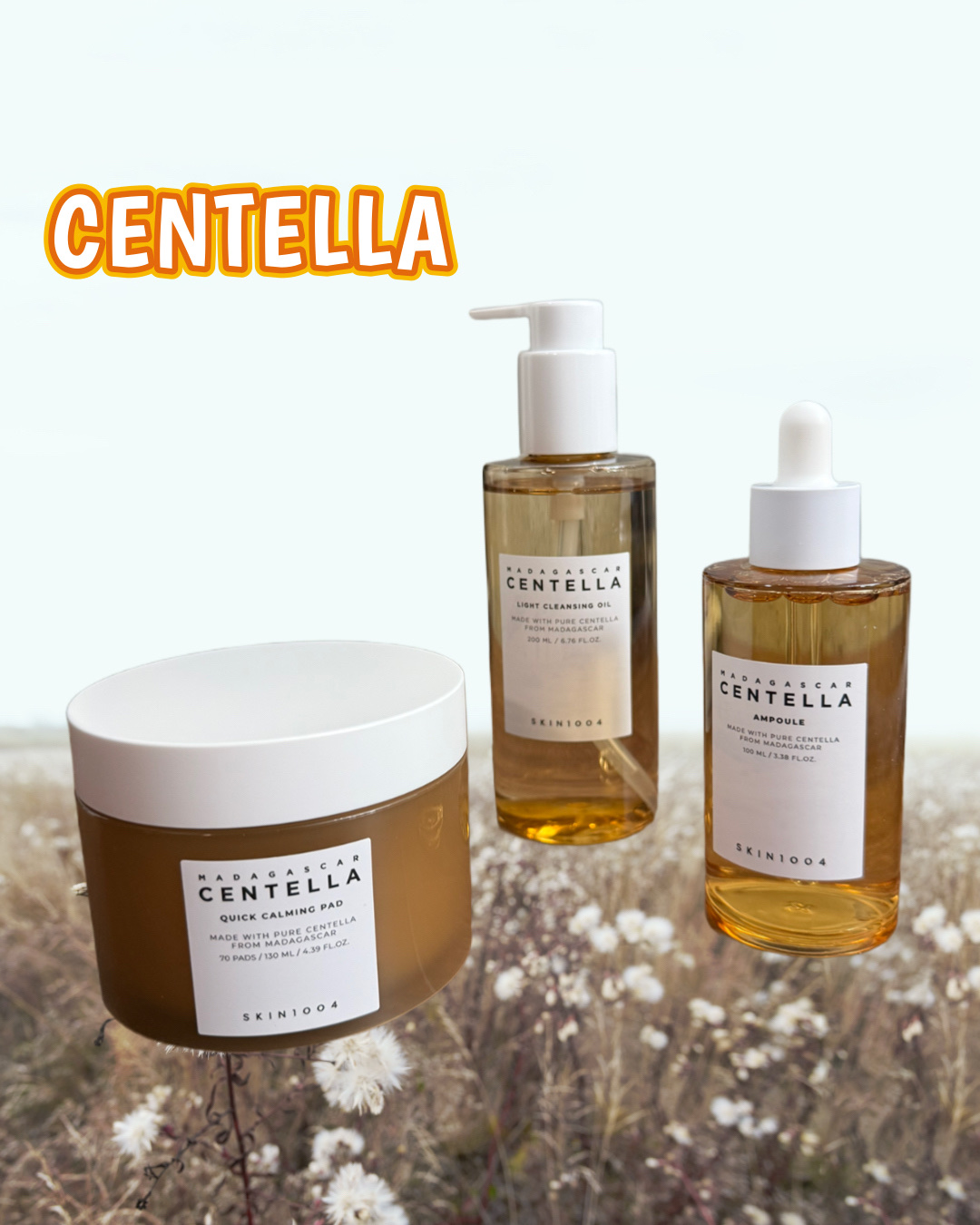 センテラ アンプル/SKIN1004/美容液を使ったクチコミ（1枚目）