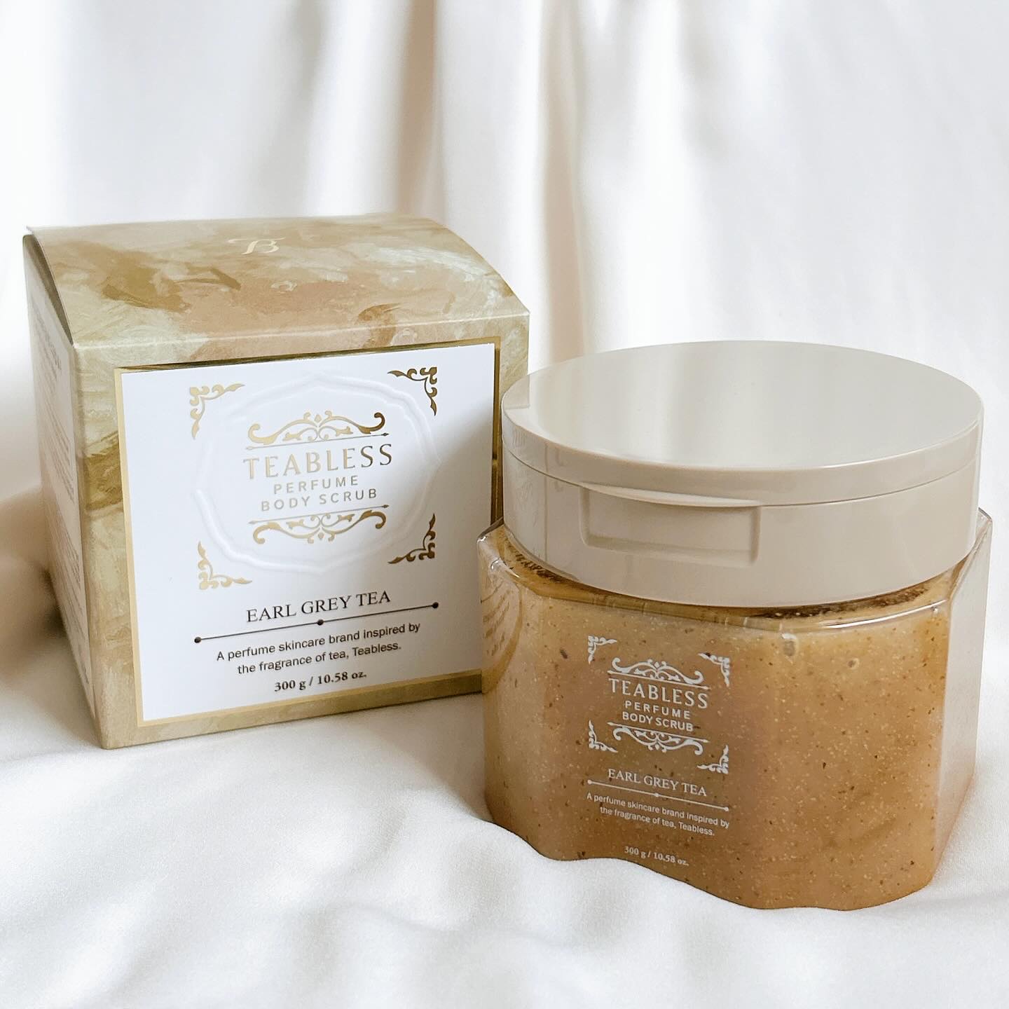 アールグレイティージャム ボディスクラブ/TEABLESS/ボディスクラブを使ったクチコミ（1枚目）