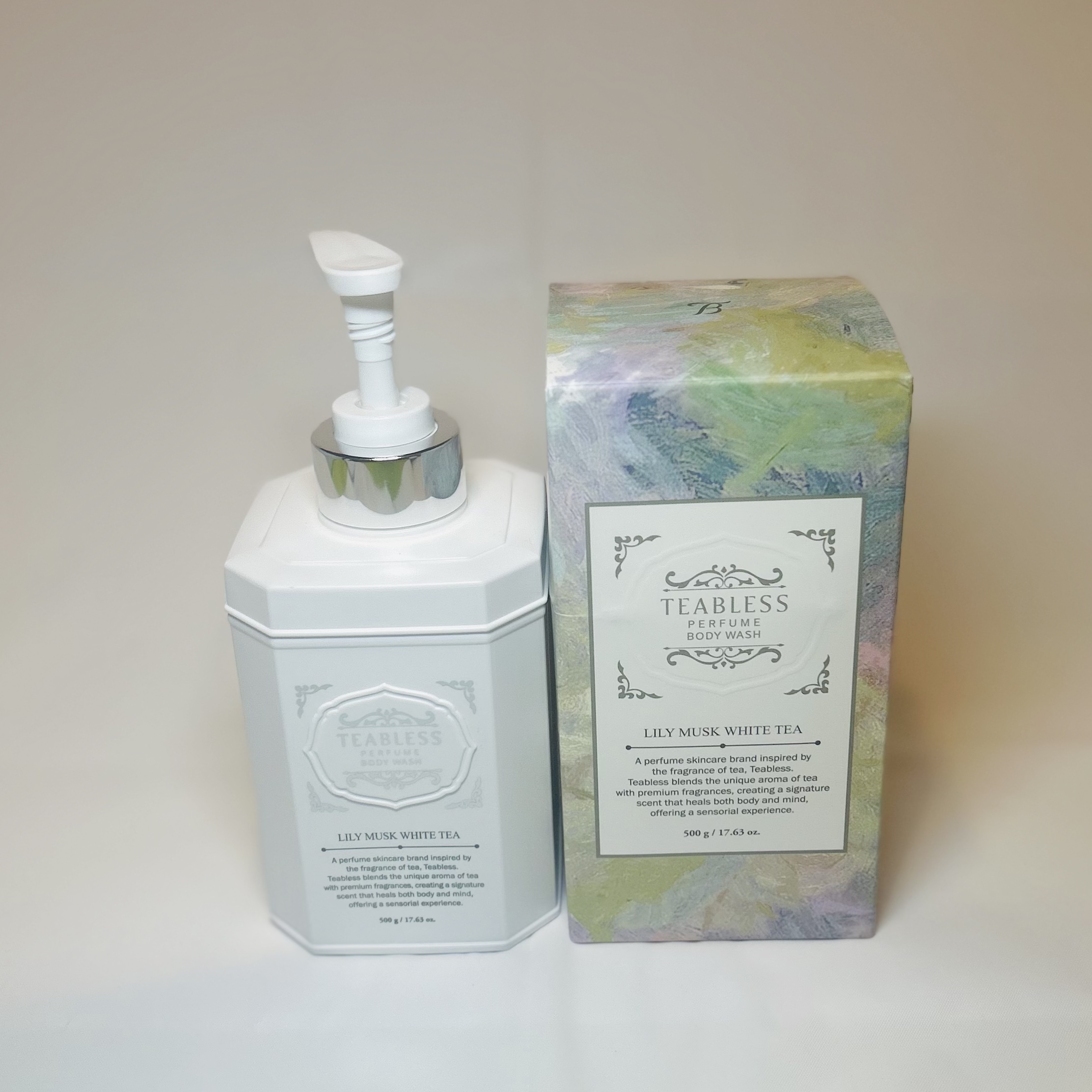 パフュームボディソープ リリィムスクホワイトティー/TEABLESS/ボディソープを使ったクチコミ（1枚目）