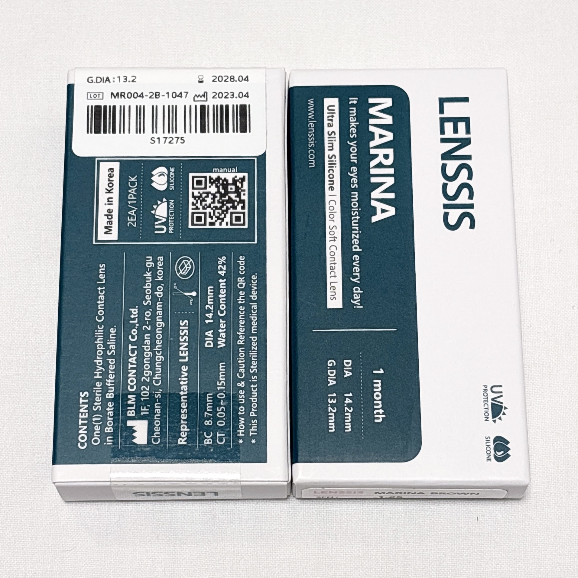 マリナシリーズ	/LENSSIS/カラーコンタクトレンズを使ったクチコミ（3枚目）