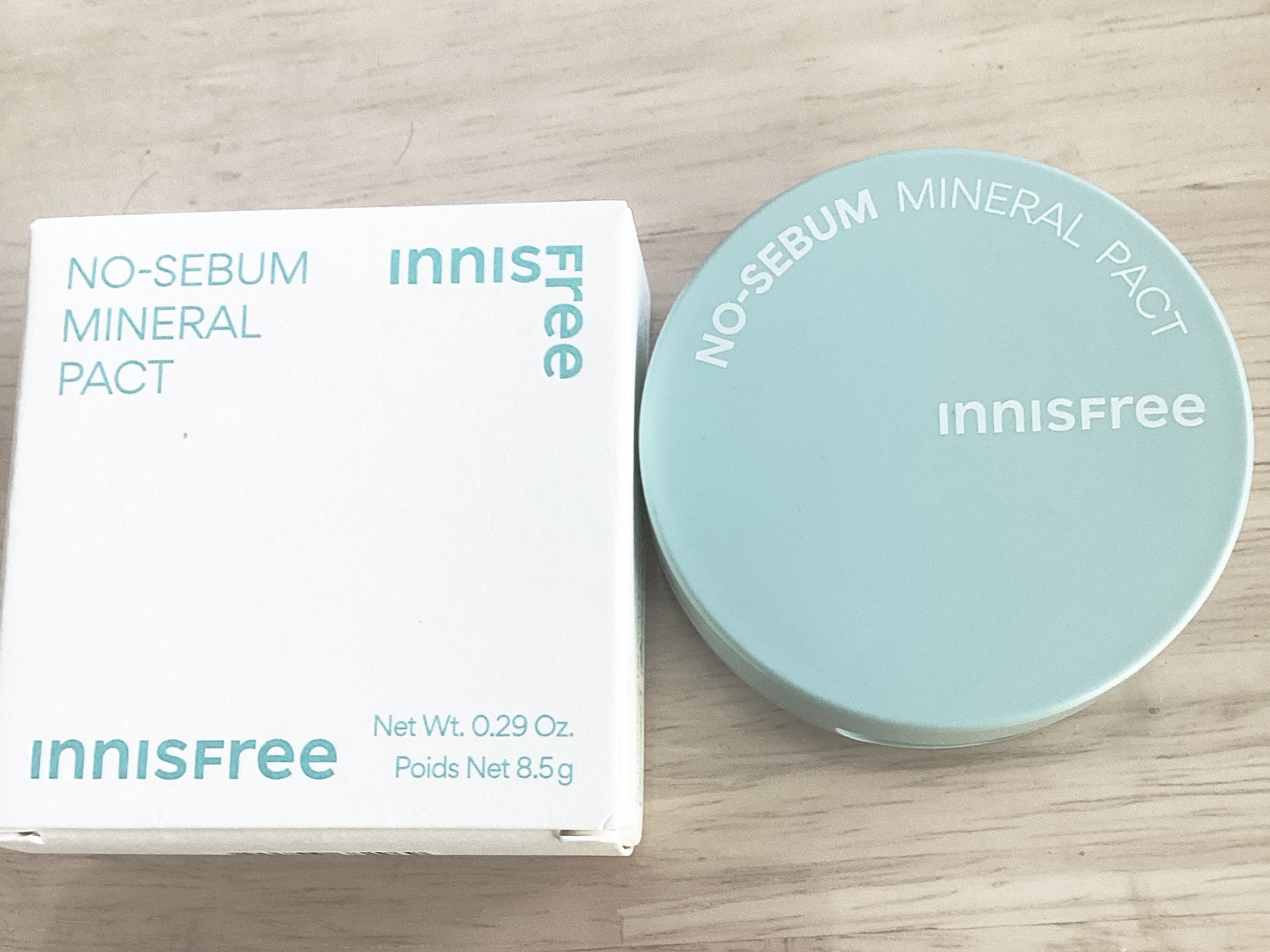 ノーセバム　ミネラルパクト　S ノーセバム ミネラルパクト/innisfree/プレストパウダーを使ったクチコミ（1枚目）