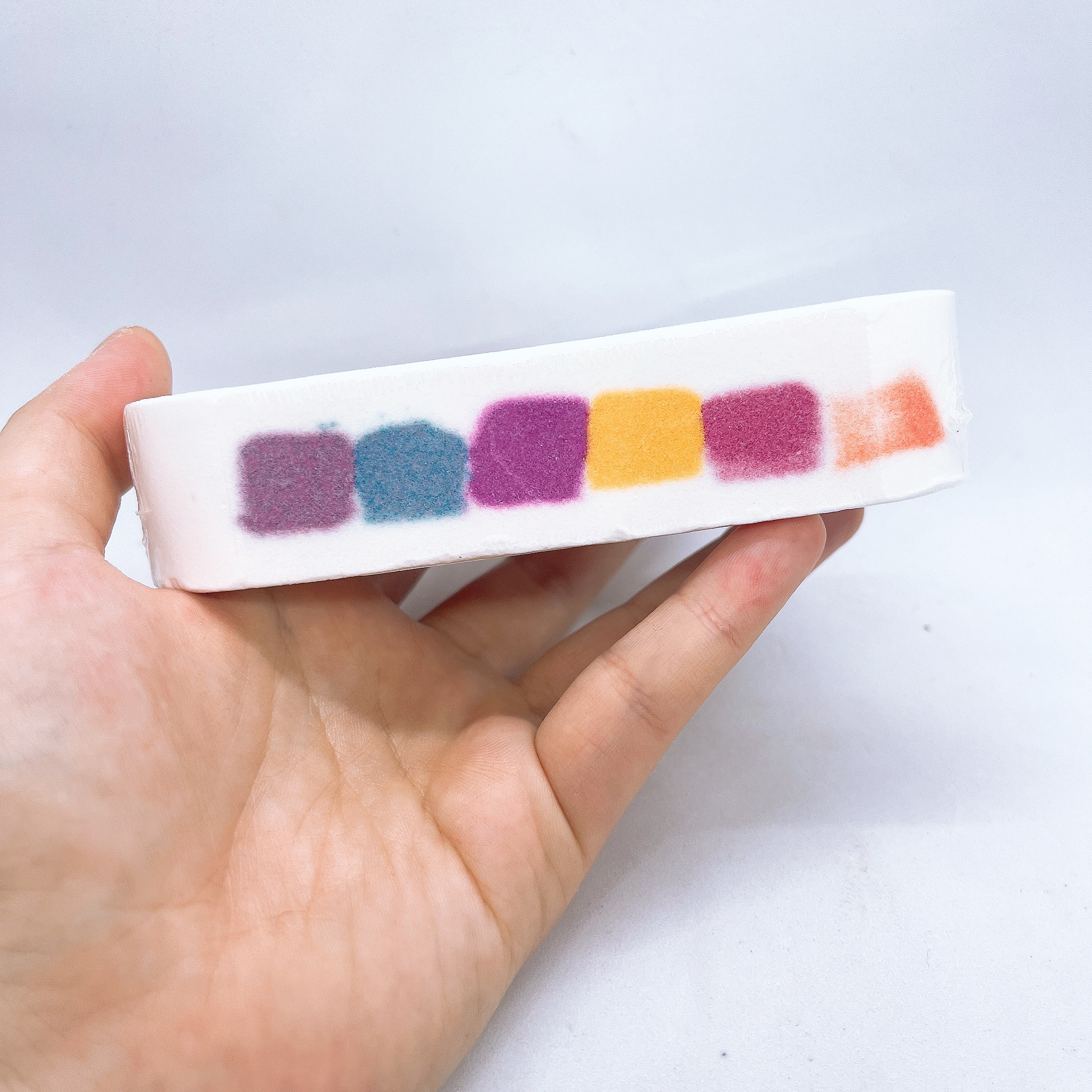 バスフィジー クラウド 180g　フローズンペア/Laline/炭酸系入浴剤を使ったクチコミ（2枚目）