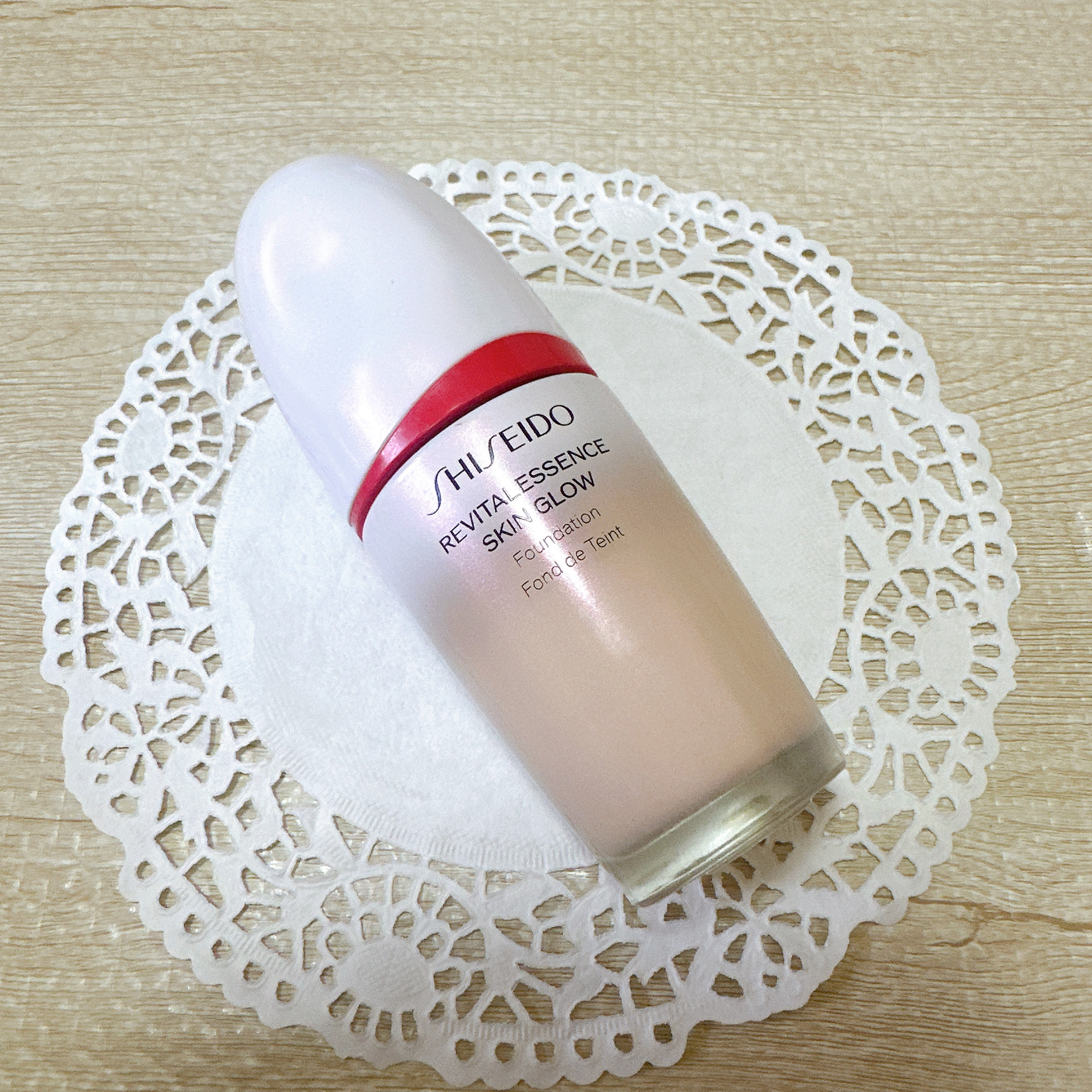エッセンス スキングロウ ファンデーション 240 Quartz/SHISEIDO/リキッドファンデーションを使ったクチコミ（2枚目）