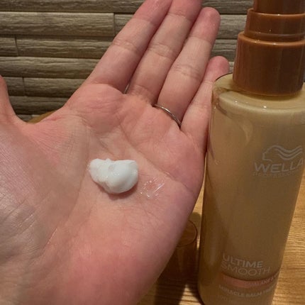 アルタイム スムース ミラクルバームトリートメント/ウエラ/アウトバストリートメントを使ったクチコミ(6枚目)