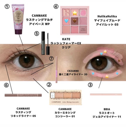 ラスティングマルチアイベース WP/キャンメイク/アイシャドウベースを使ったクチコミ(2枚目)