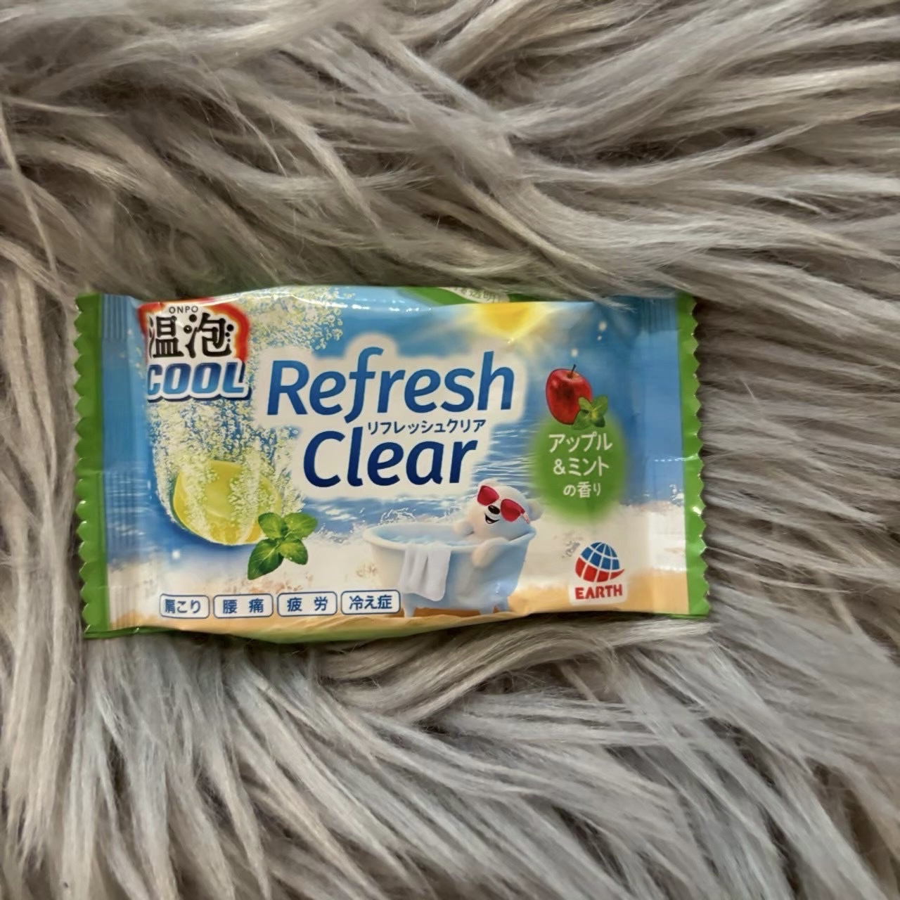 温泡 リフレッシュクリア/温泡/入浴剤セットを使ったクチコミ（1枚目）