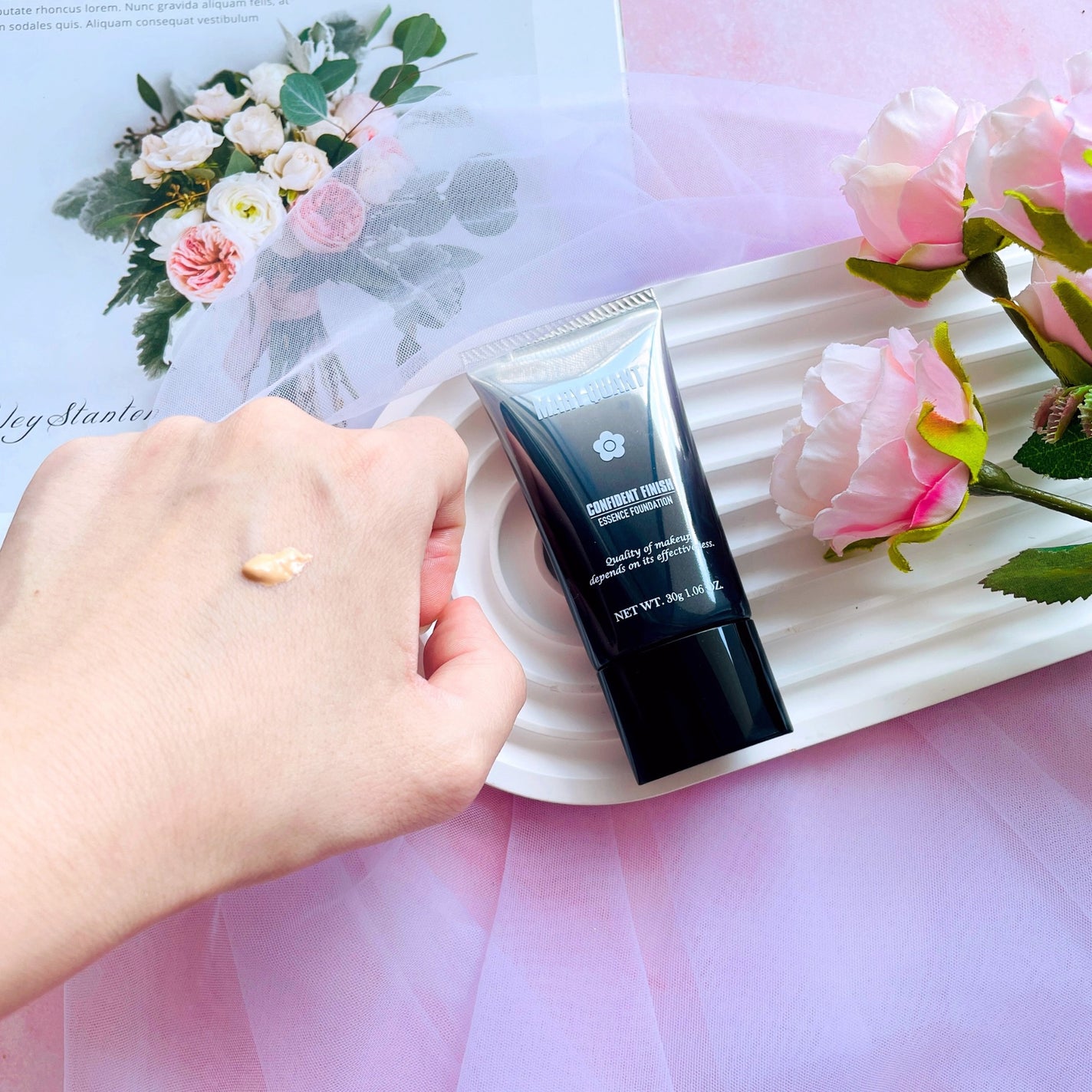 コンフィデント フィニッシュ/MARY QUANT/クリーム・エマルジョンファンデーションを使ったクチコミ(3枚目)