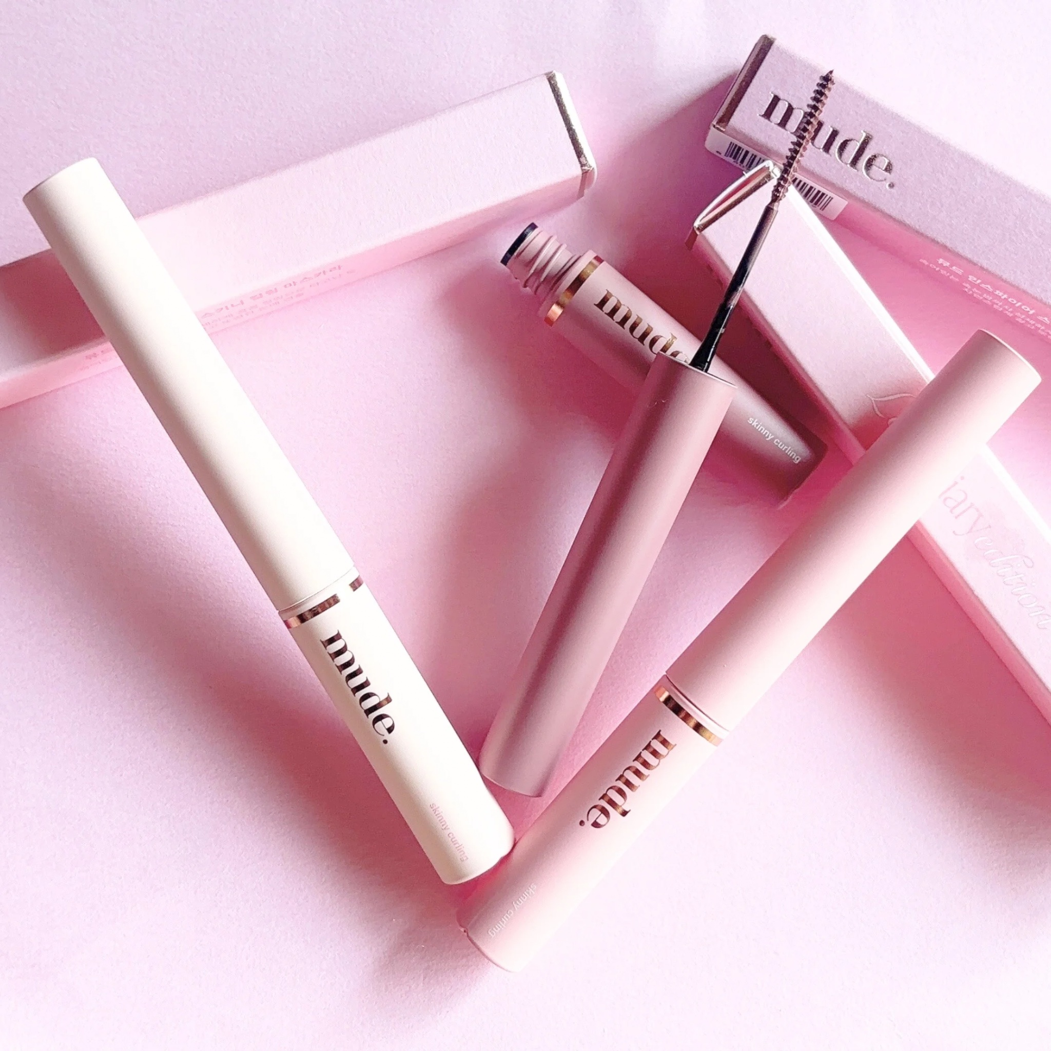 スキニーマスカラ/mude/マスカラを使ったクチコミ（1枚目）