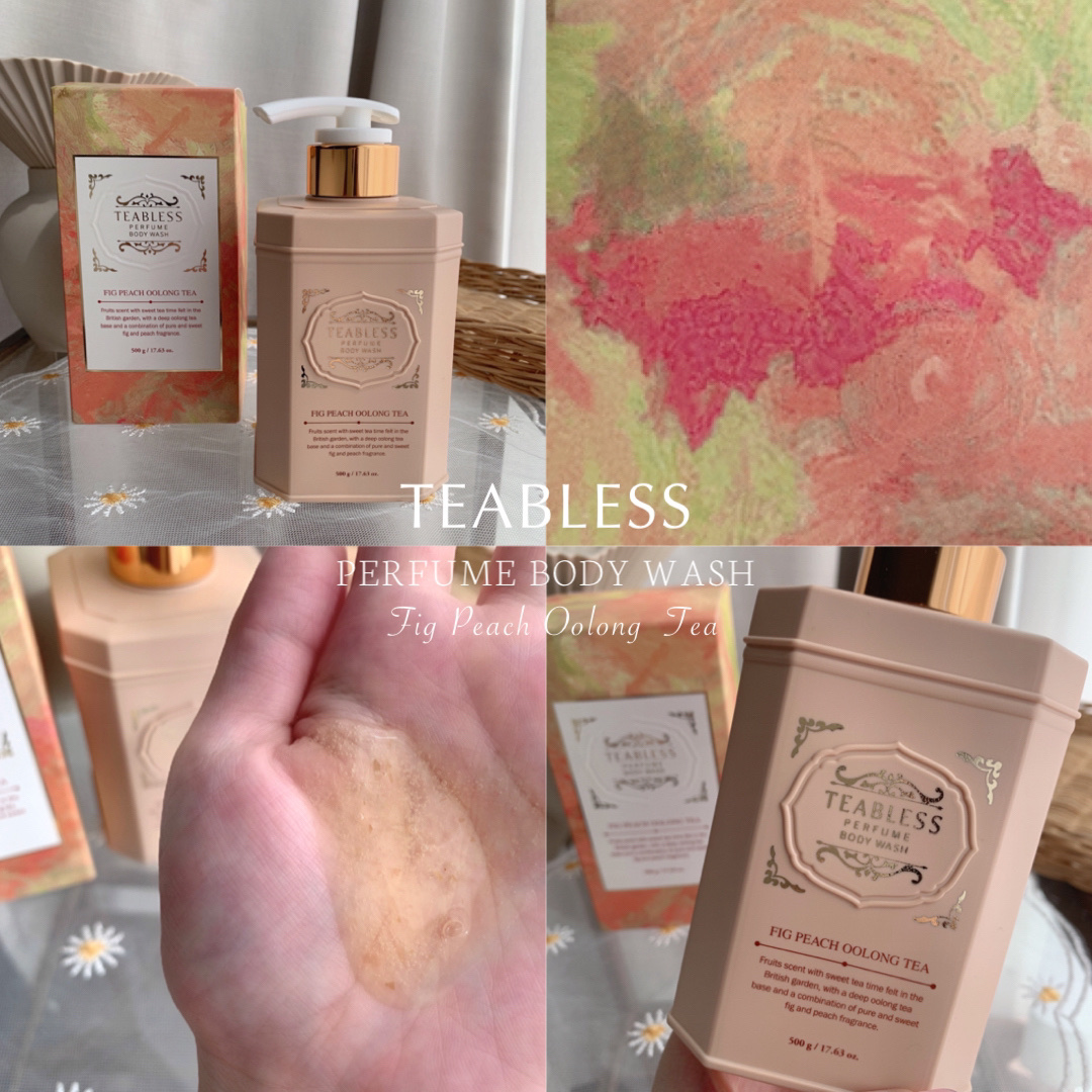 パフュームボディウォッシュ フィグピーチウーロンティー/TEABLESS/ボディソープを使ったクチコミ（1枚目）