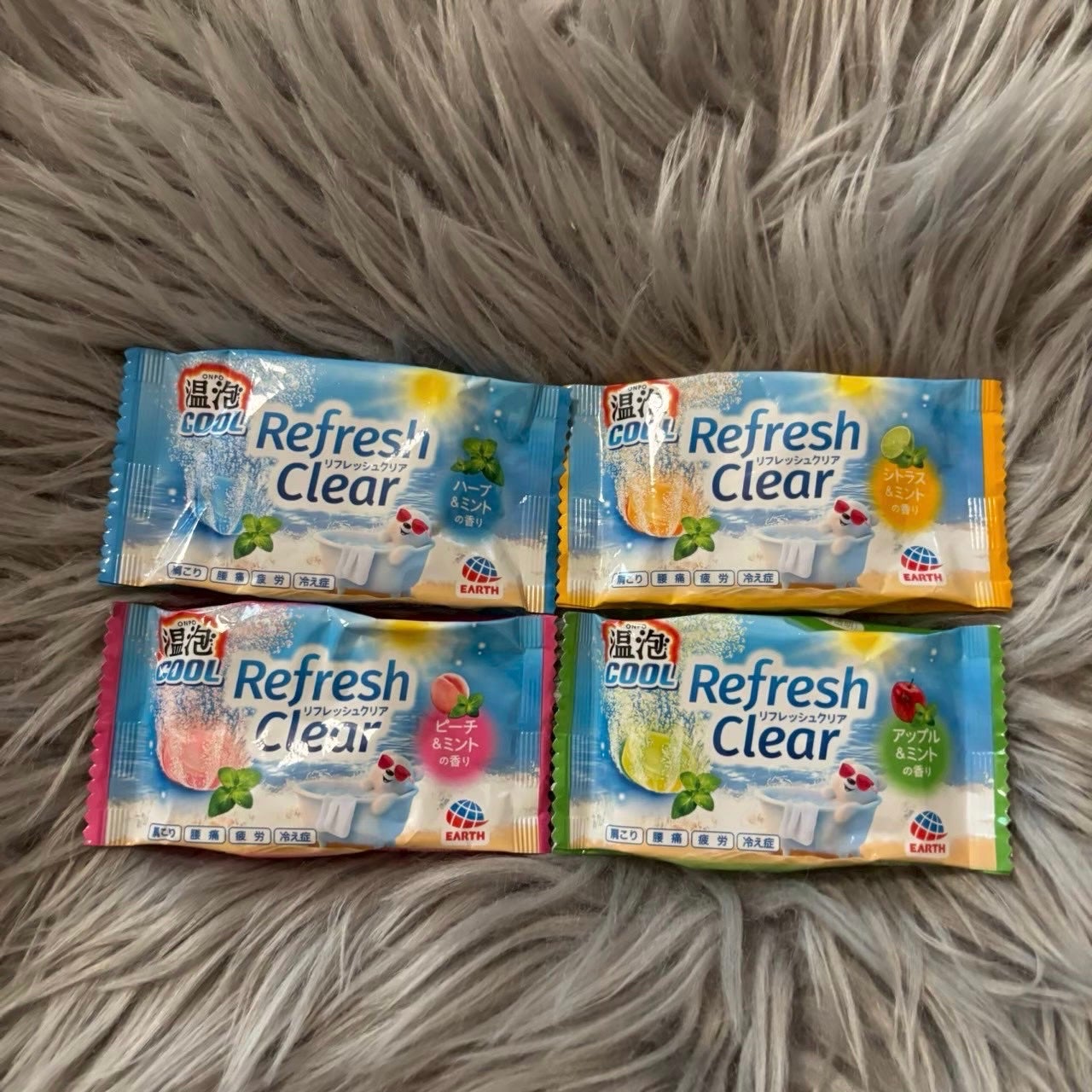 温泡 リフレッシュクリア/温泡/入浴剤セットを使ったクチコミ(1枚目)