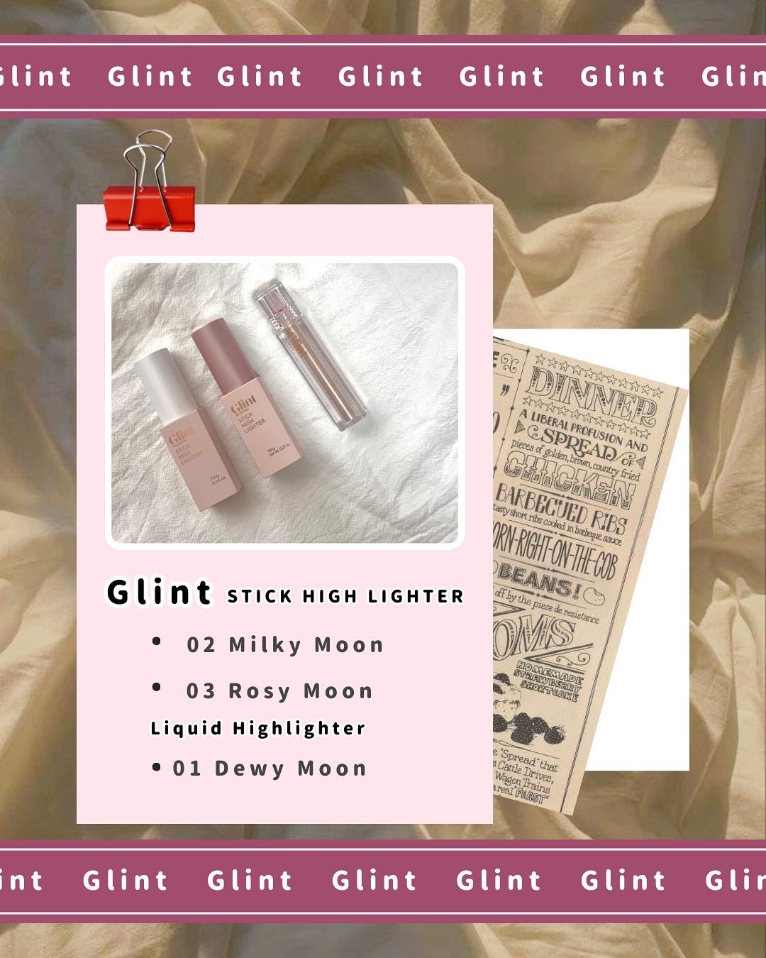 ハイライター/Glint/パウダーハイライトを使ったクチコミ(6枚目)