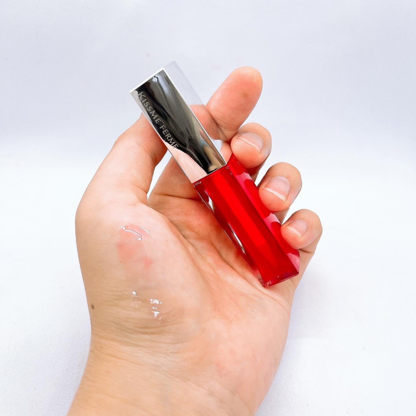 キスミー フェルム ヒアルガラスリップ/キスミー フェルム/リップグロスを使ったクチコミ(3枚目)