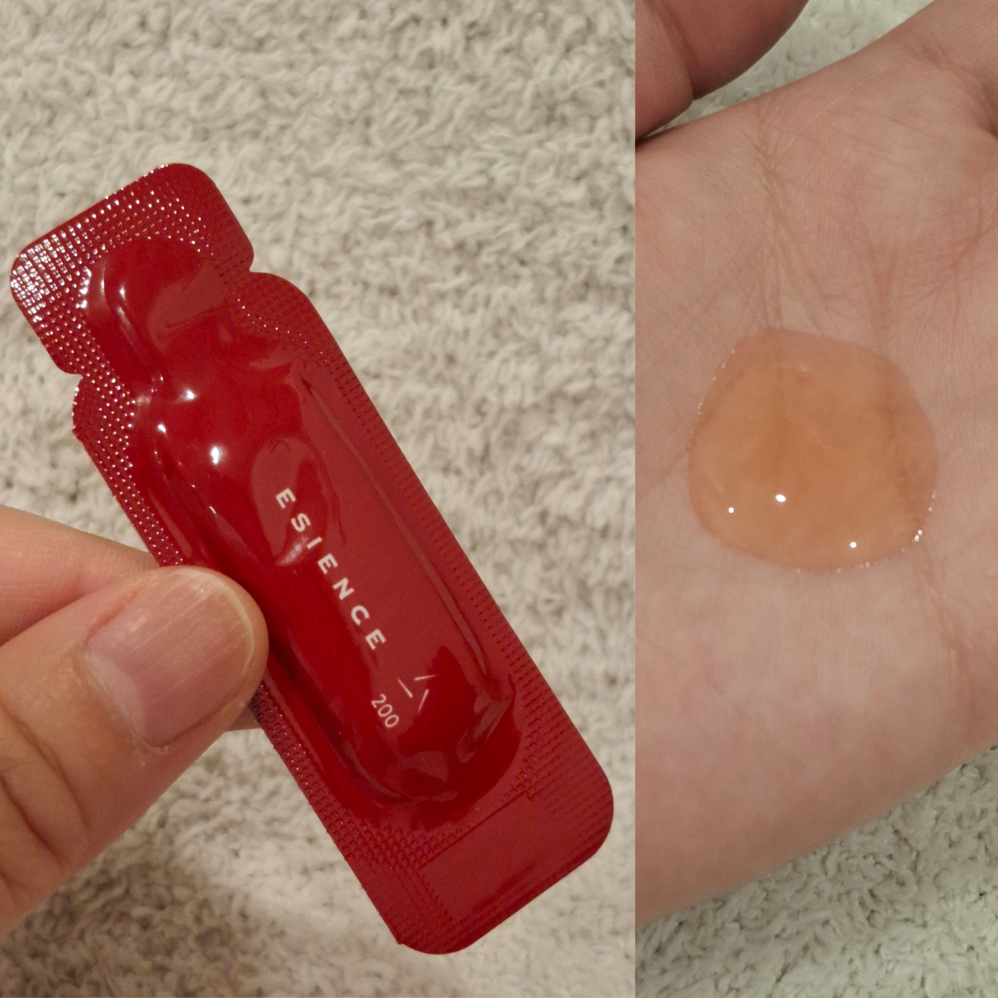 C×AZ ダーマインショット200/ESIENCE/美容液を使ったクチコミ（3枚目）