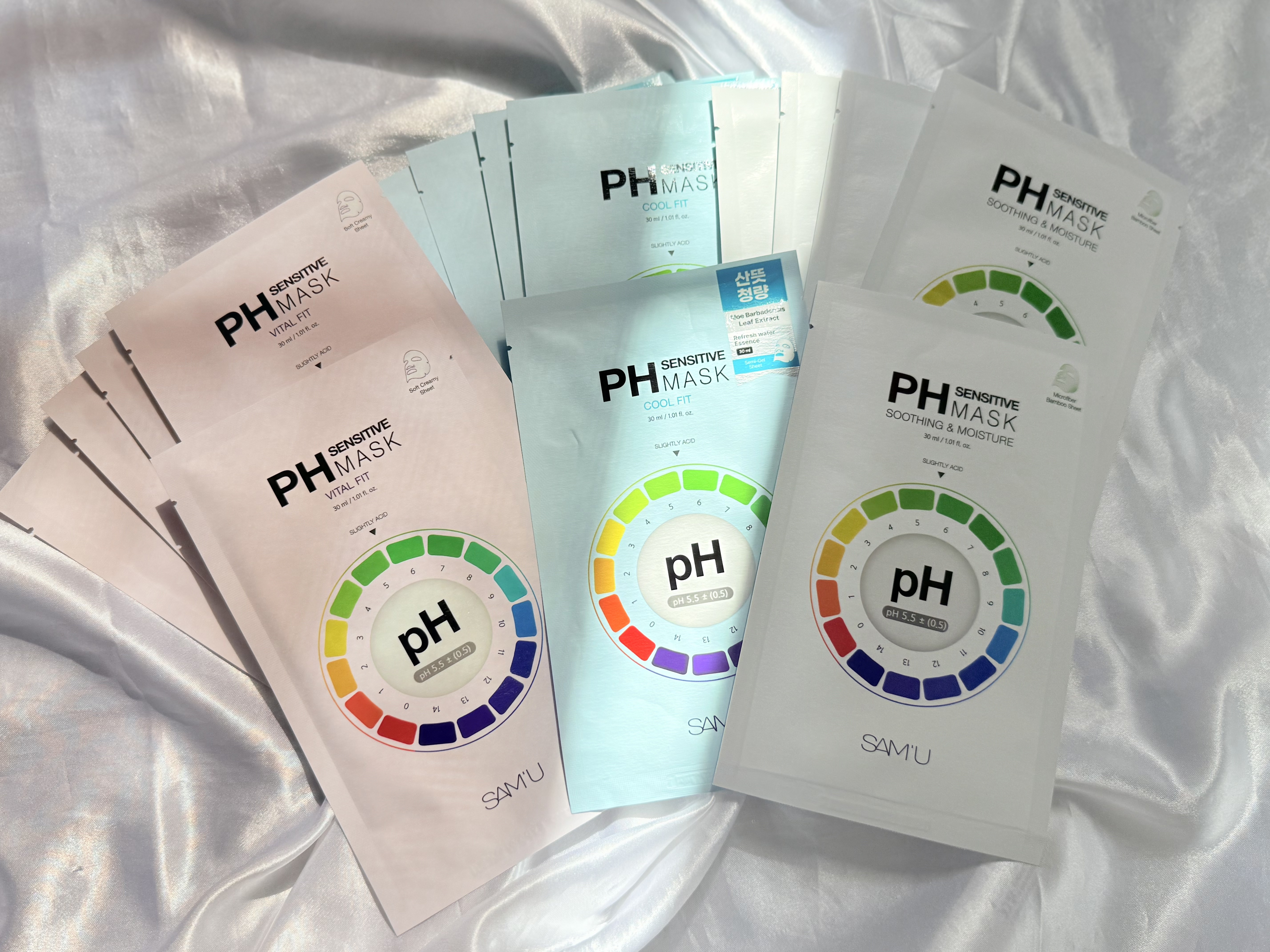 PHセンシティブマスクスージング＆モイスト/SAM'U/シートマスク・パックを使ったクチコミ（1枚目）