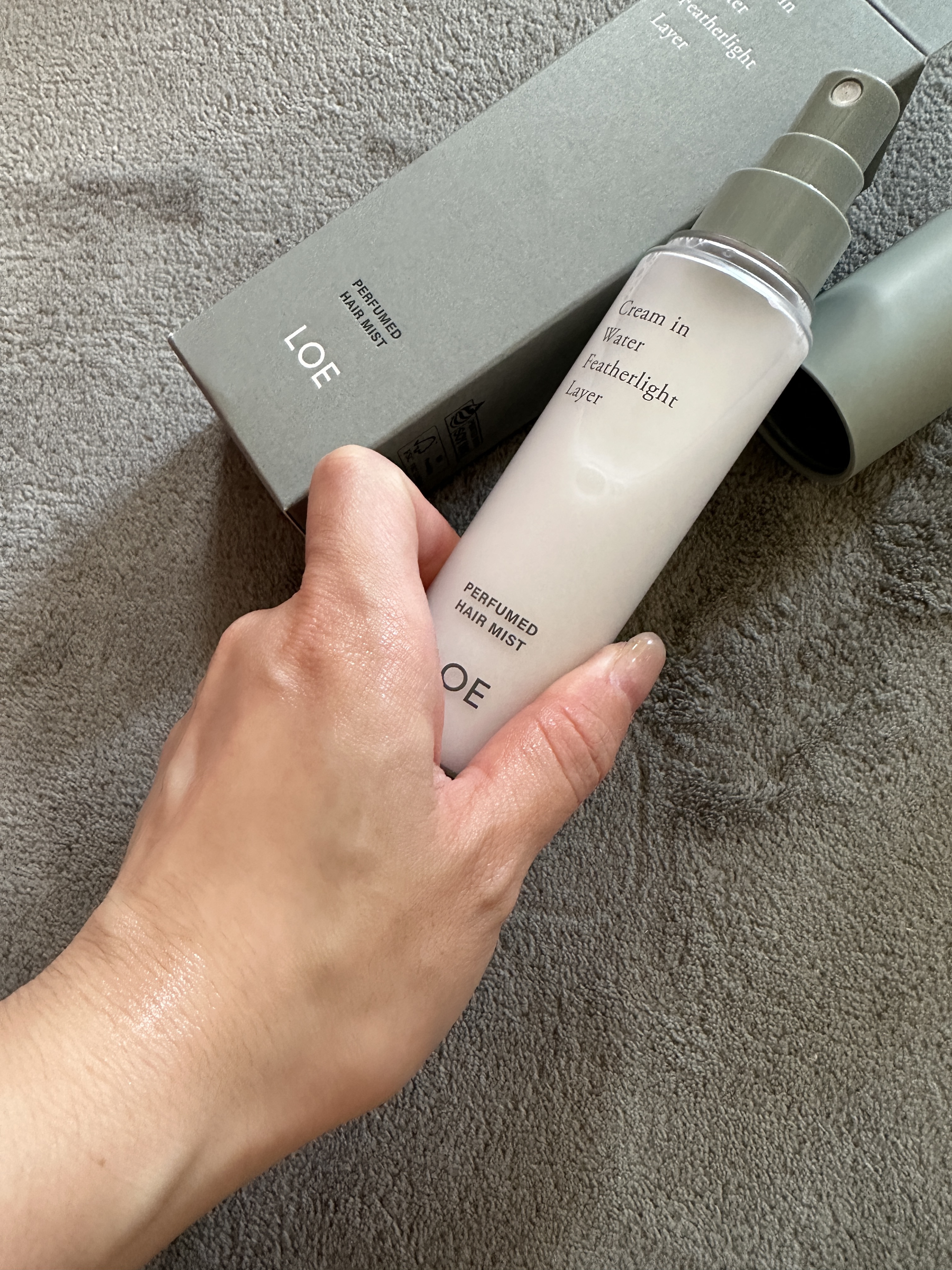 PERFUMED HAIR MIST/LOE/ヘアミストを使ったクチコミ（3枚目）