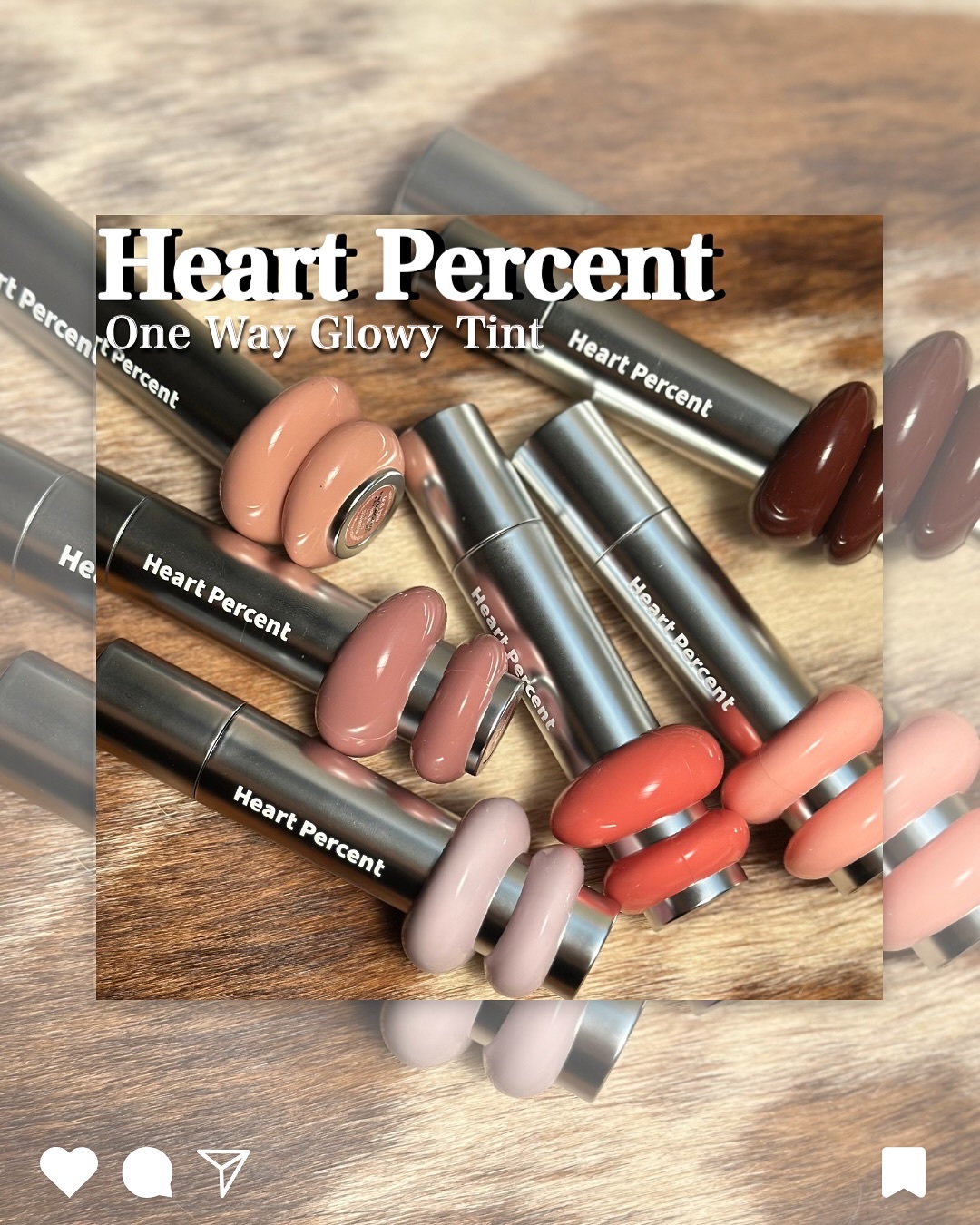 ドットオンムードワンウェイグロイティント/Heart Percent/リップティントを使ったクチコミ（1枚目）