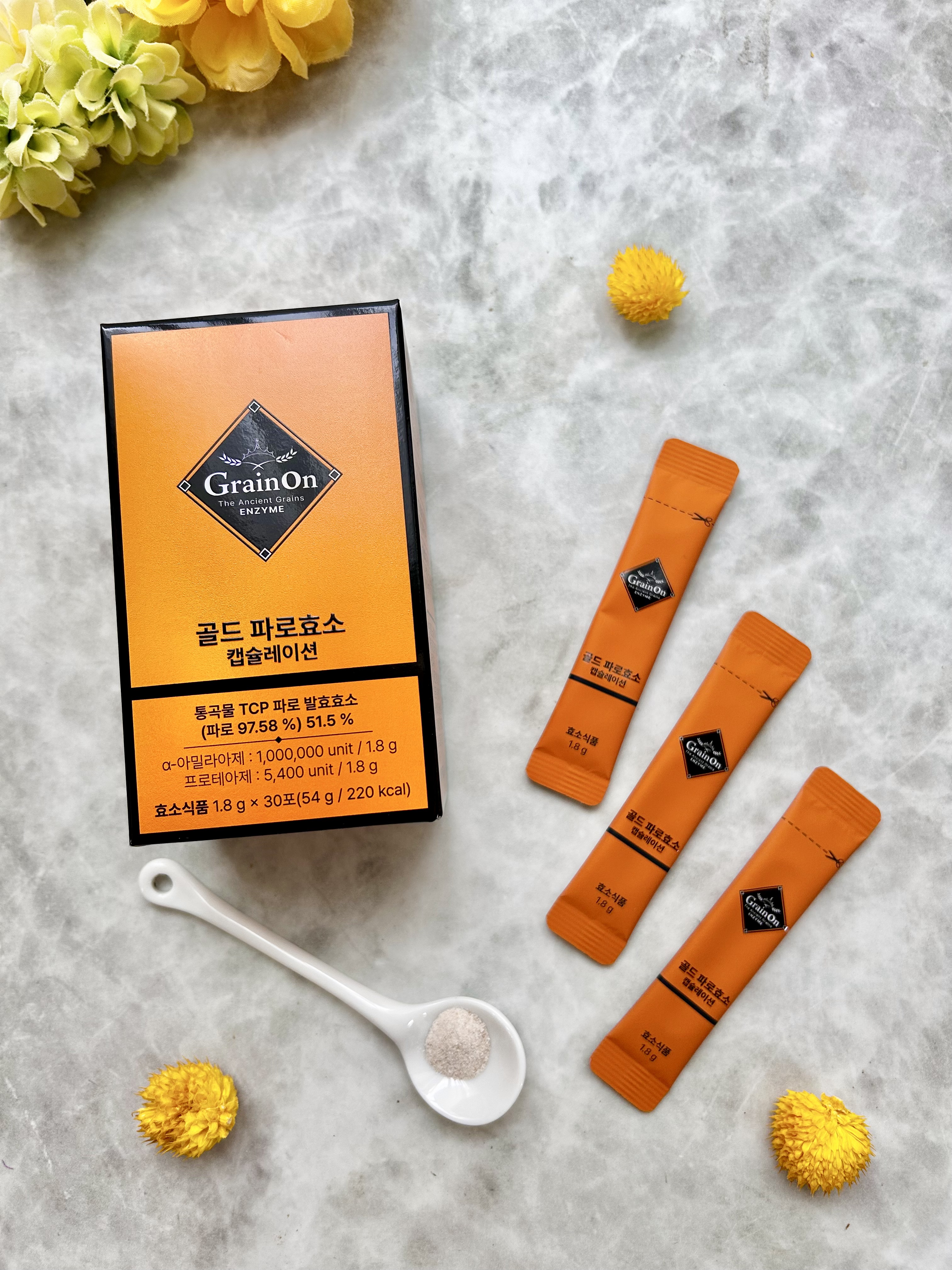 ゴールドファッロ酵素カプセレーション/Grain On/健康サプリメントを使ったクチコミ（1枚目）