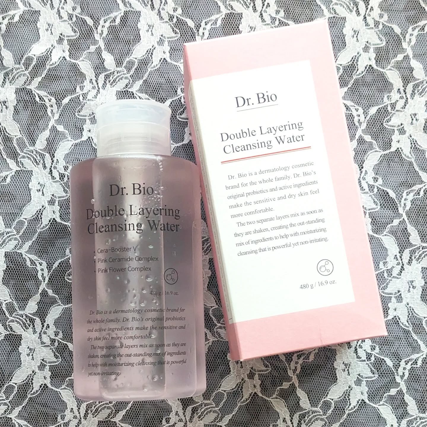 ダブルレイヤリングクレンジングウォーター/Dr.Bio/クレンジングウォーターを使ったクチコミ（2枚目）