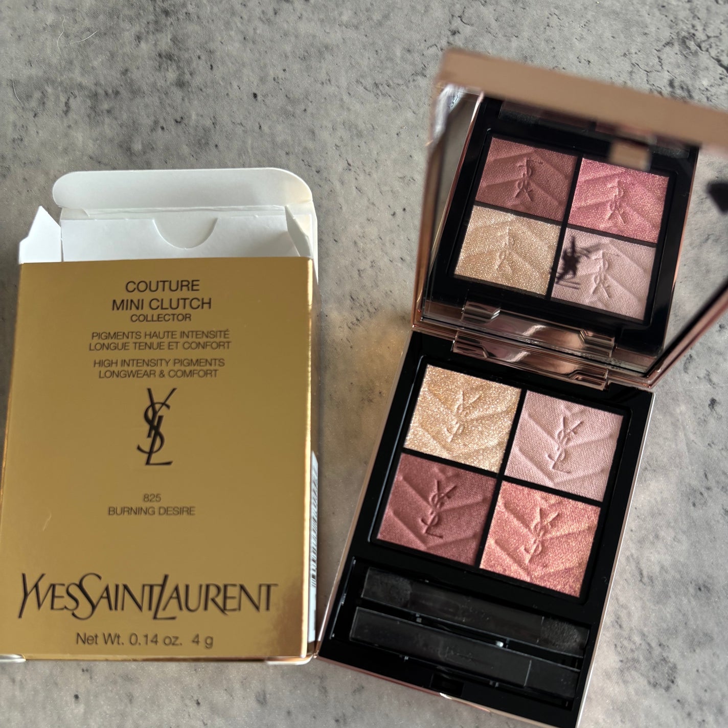 クチュール ミニ クラッチ/YVES SAINT LAURENT BEAUTE/アイシャドウパレットを使ったクチコミ(1枚目)