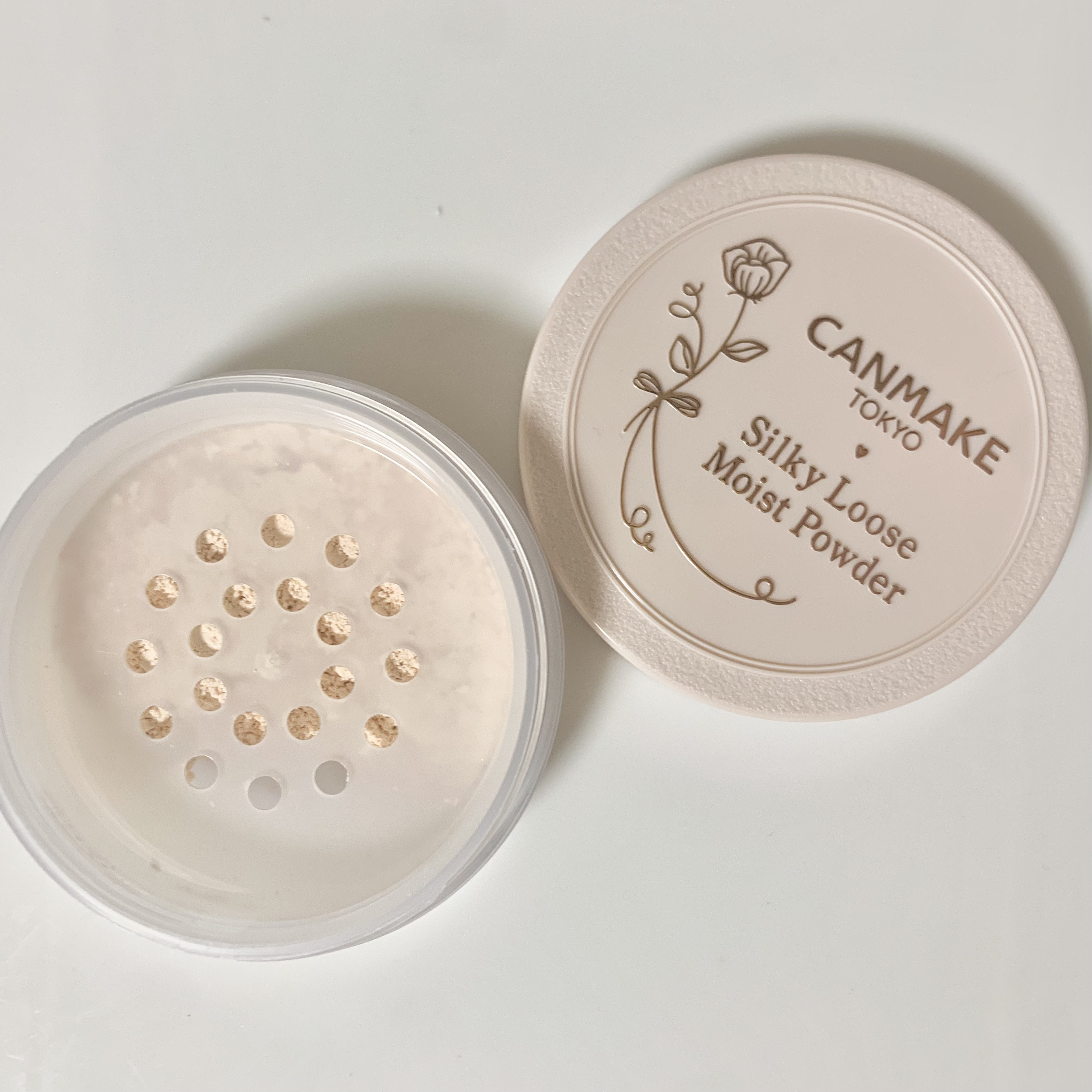 シルキールースモイストパウダー/キャンメイク/ルースパウダーを使ったクチコミ（2枚目）