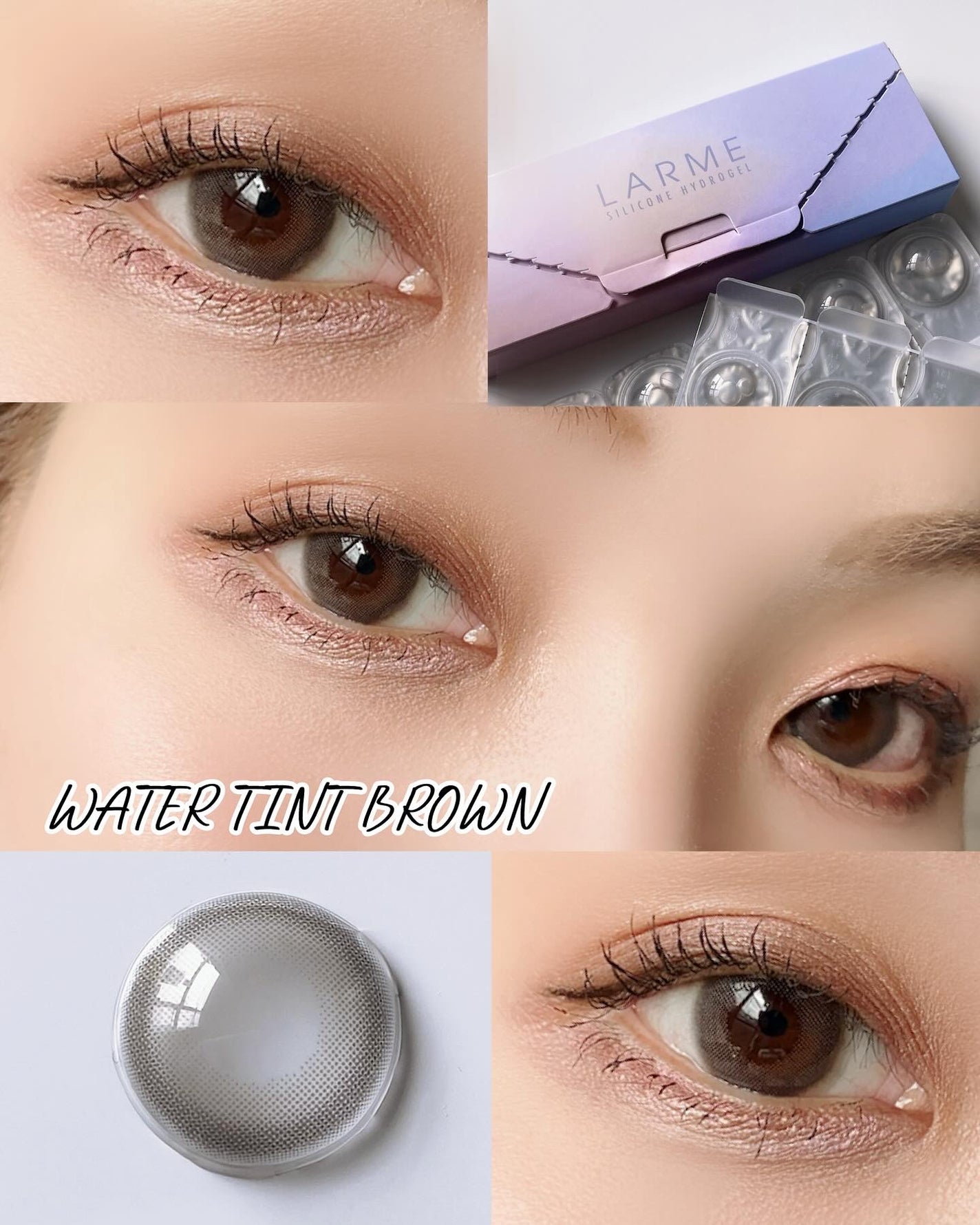 ラルム シリコーンハイドロゲル ダブルモイストUV ワンデー/LARME/カラーコンタクトレンズを使ったクチコミ(2枚目)