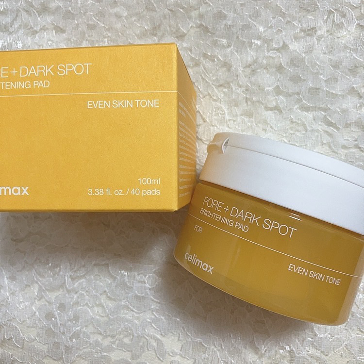 ポアブライトニング シミケア パッド/celimax/トナーパッドを使ったクチコミ（1枚目）