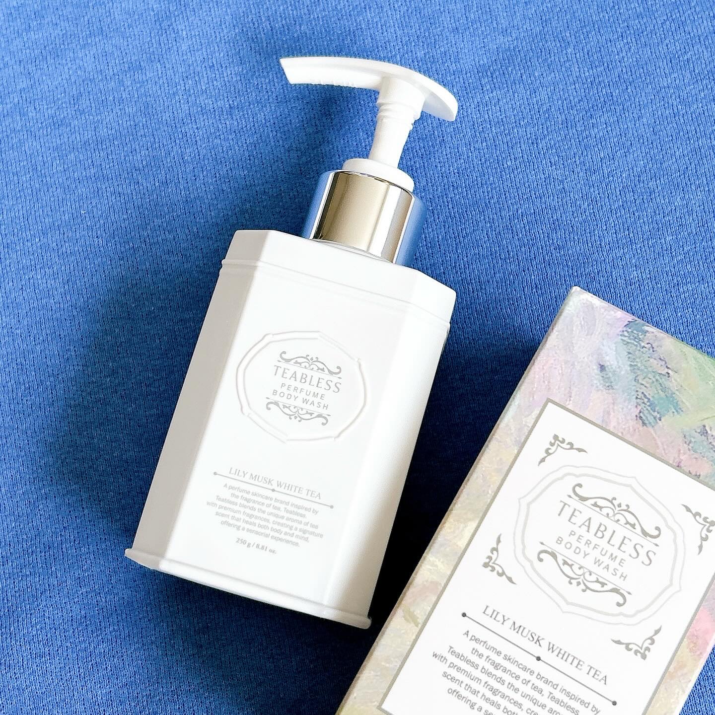 パフュームボディウォッシュ リリームスクホワイトティー/TEABLESS/ボディソープを使ったクチコミ（1枚目）