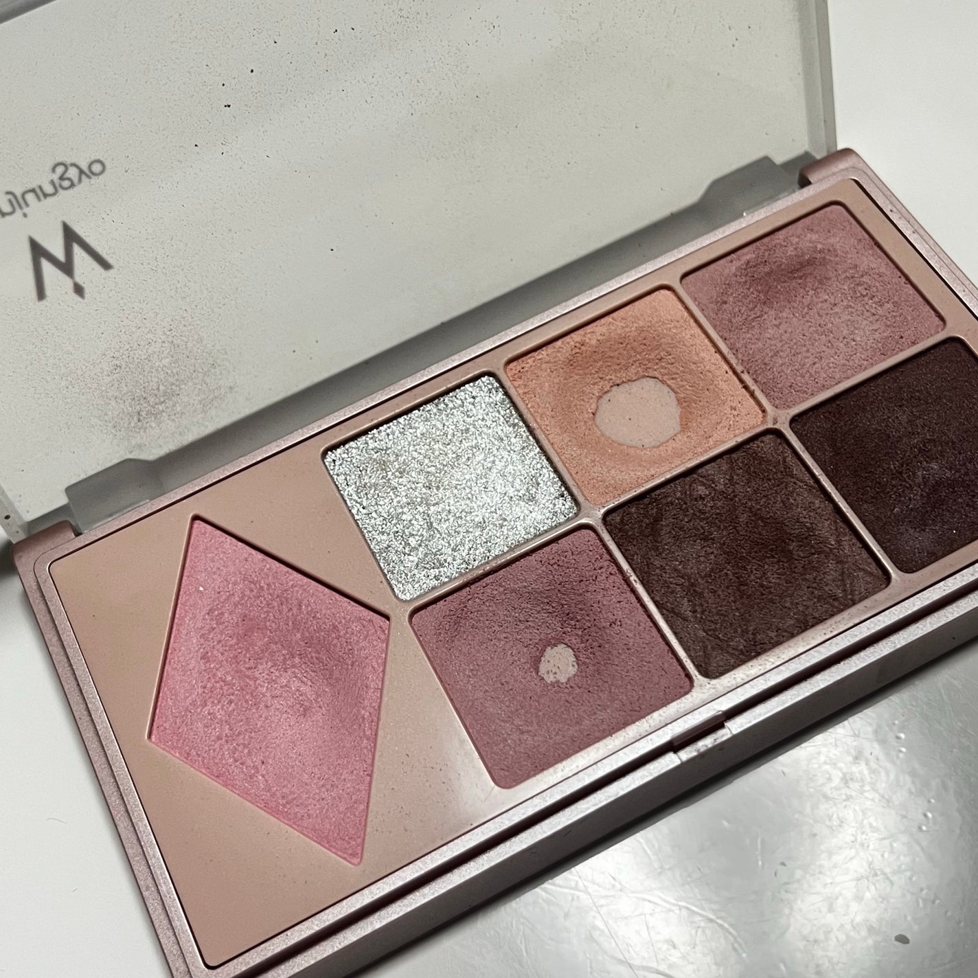 ウォンジョンヨ W デイリームードアップパレット /Wonjungyo/アイシャドウパレットを使ったクチコミ(2枚目)