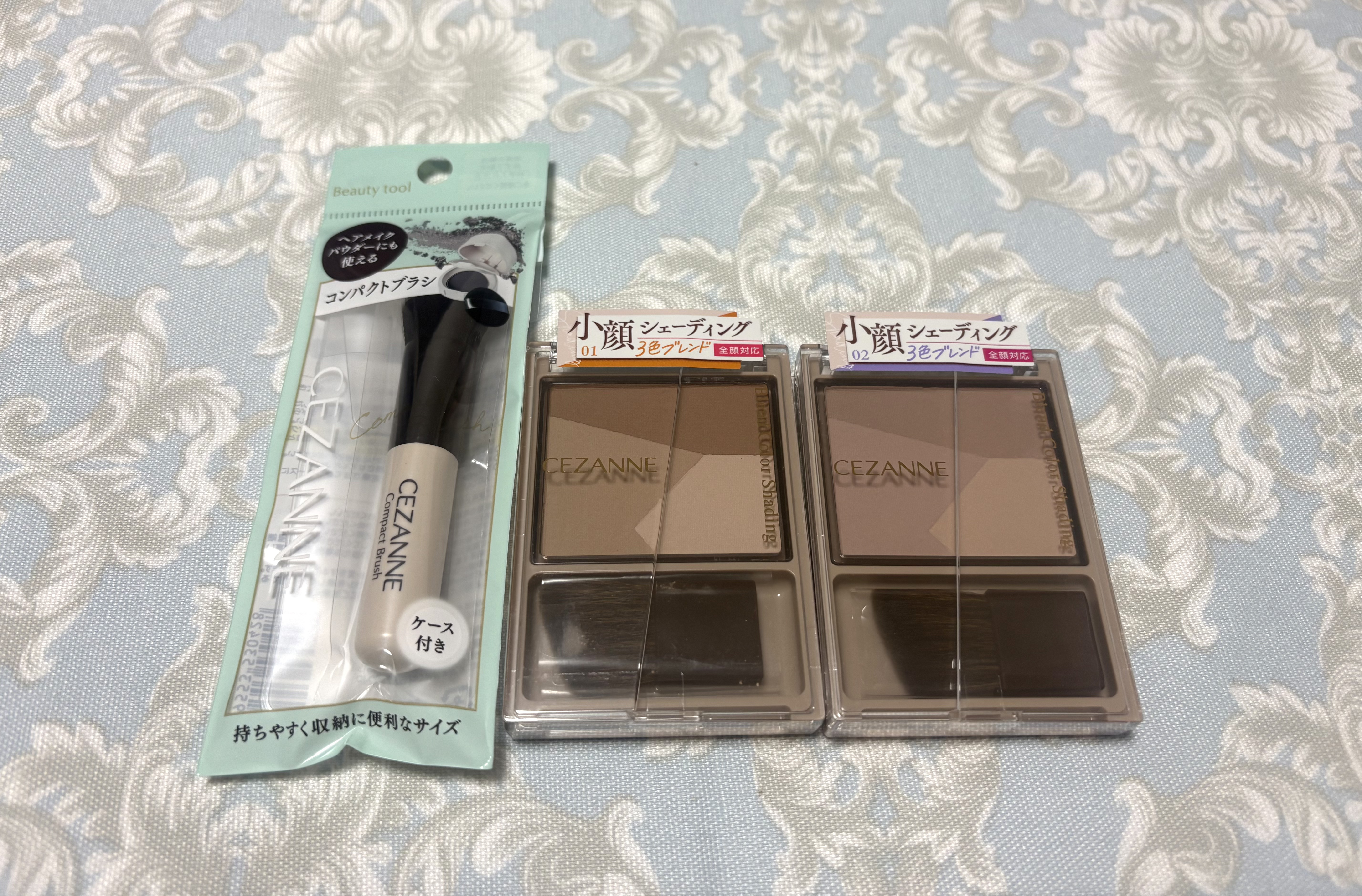 コンパクトブラシ/CEZANNE/メイクブラシを使ったクチコミ（1枚目）