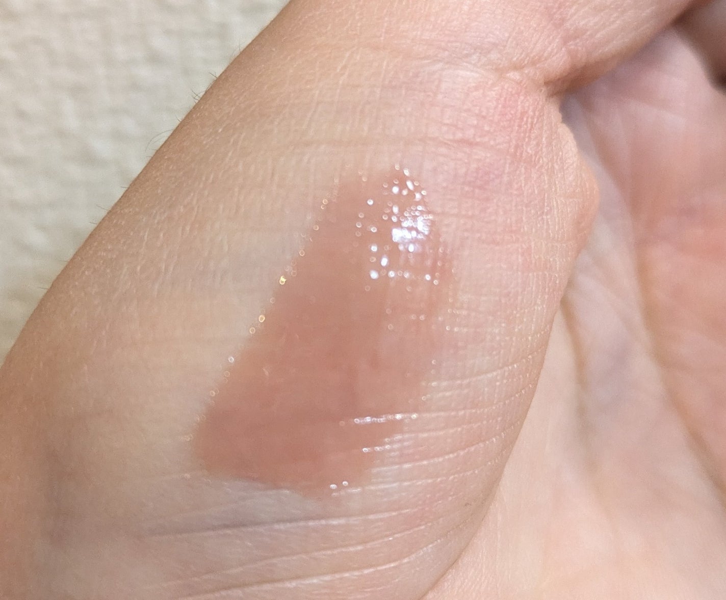 グラスティングカラーグロス/rom&nd/リップグロスを使ったクチコミ(2枚目)