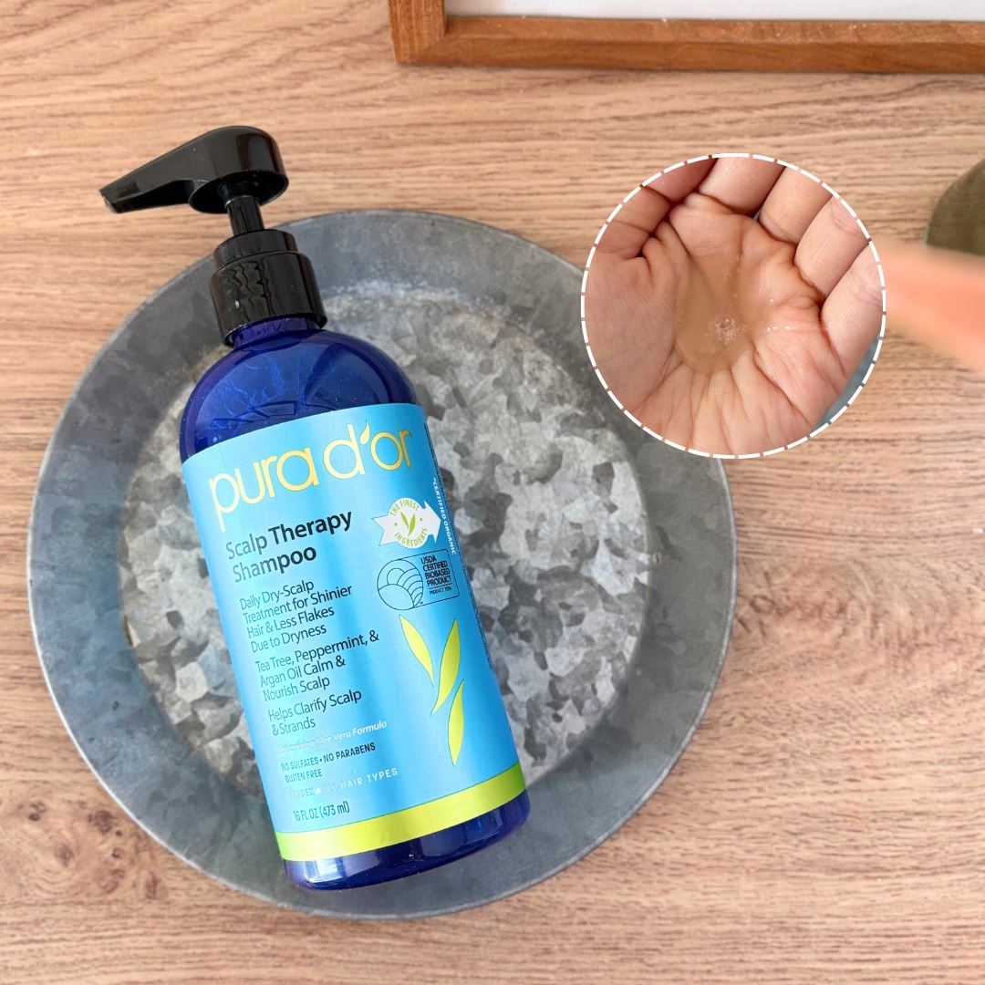 hair thinning therapy shampoo/PURA D'OR/シャンプー・コンディショナーを使ったクチコミ（2枚目）