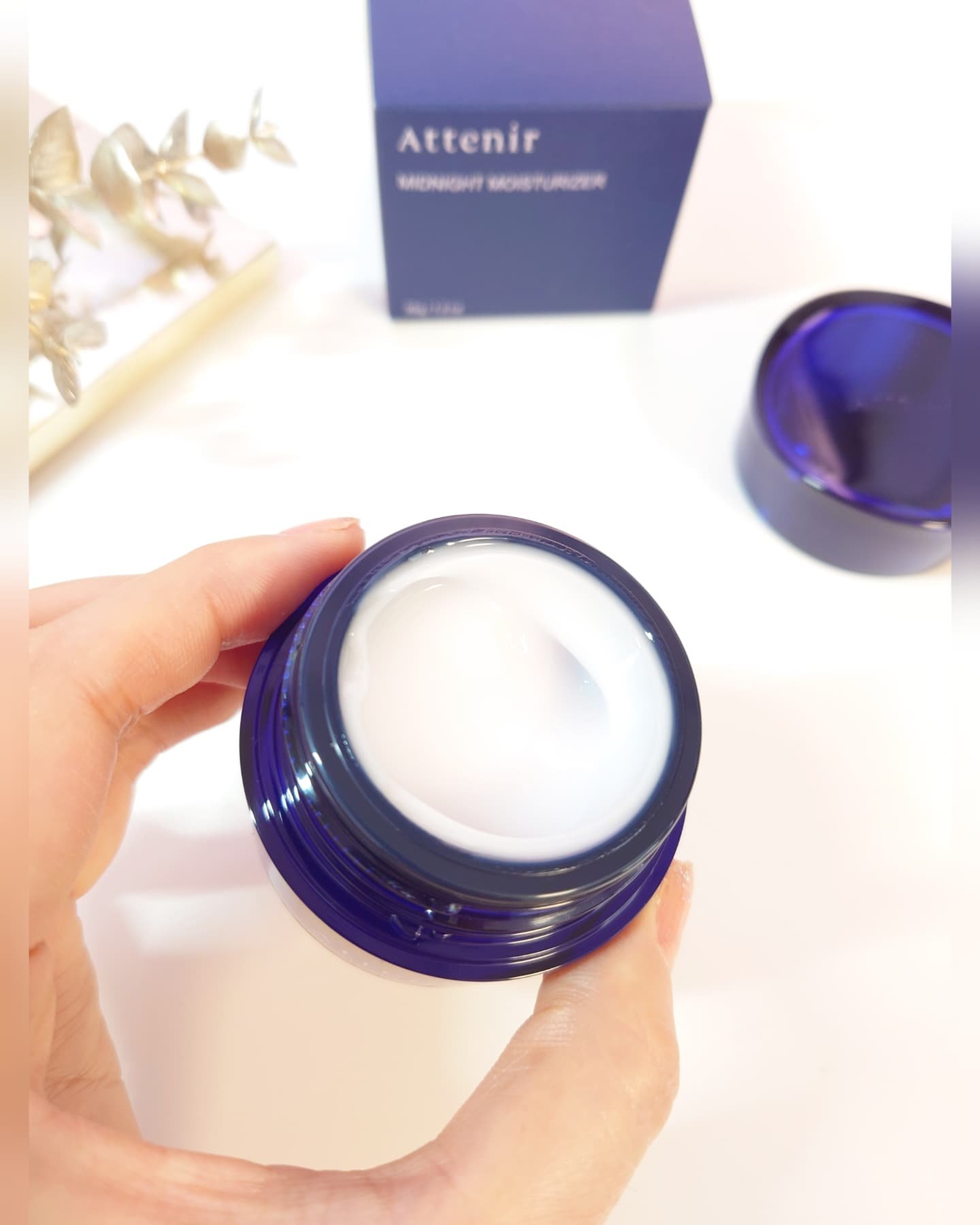 アテニア ミッドナイトモイスチャライザー 35g/アテニア/フェイスクリームを使ったクチコミ（2枚目）