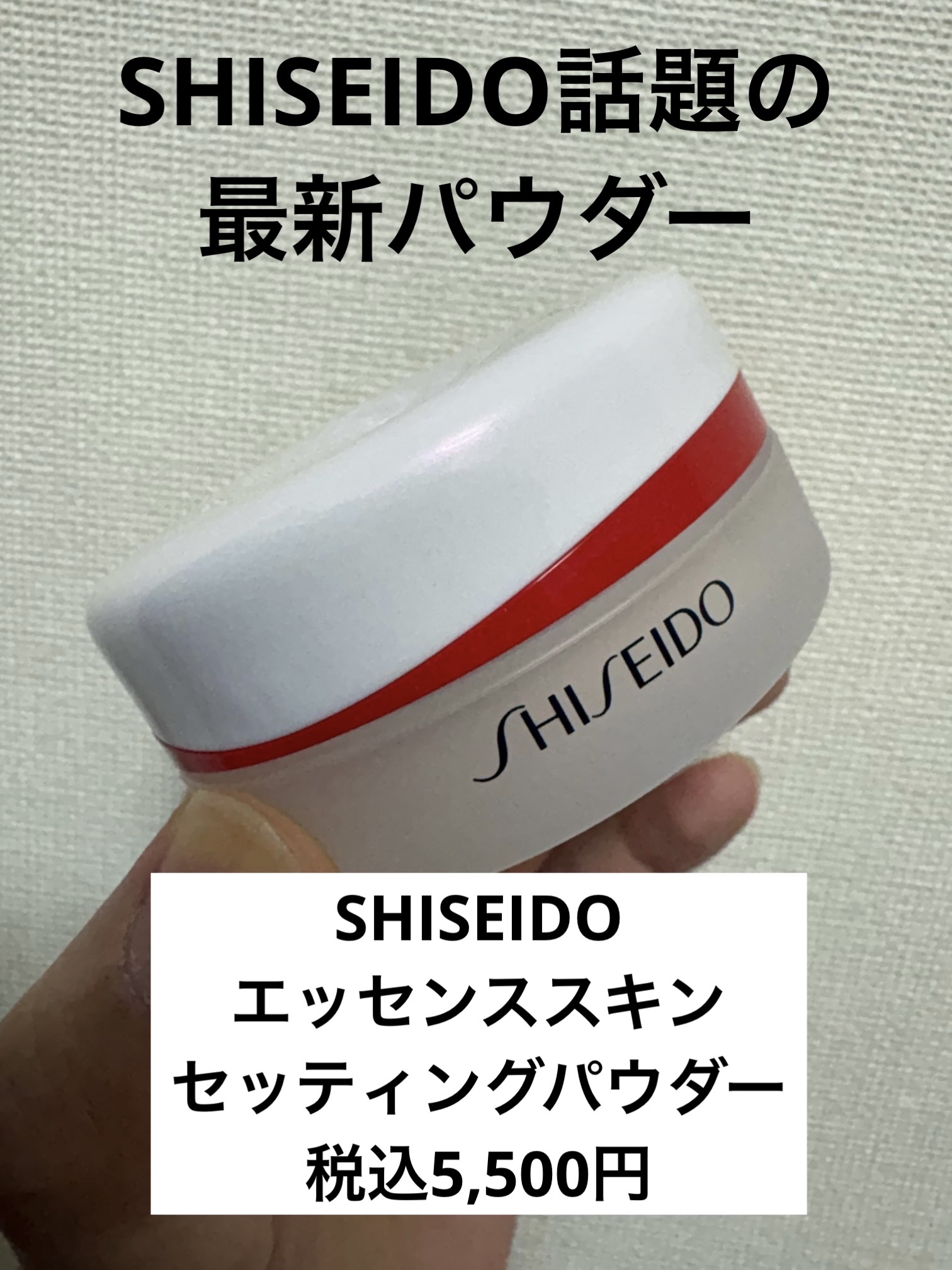 SHISEIDO エッセンス スキンセッティング パウダー 02 Smoothing MATTE/SHISEIDO/ルースパウダーを使ったクチコミ（1枚目）