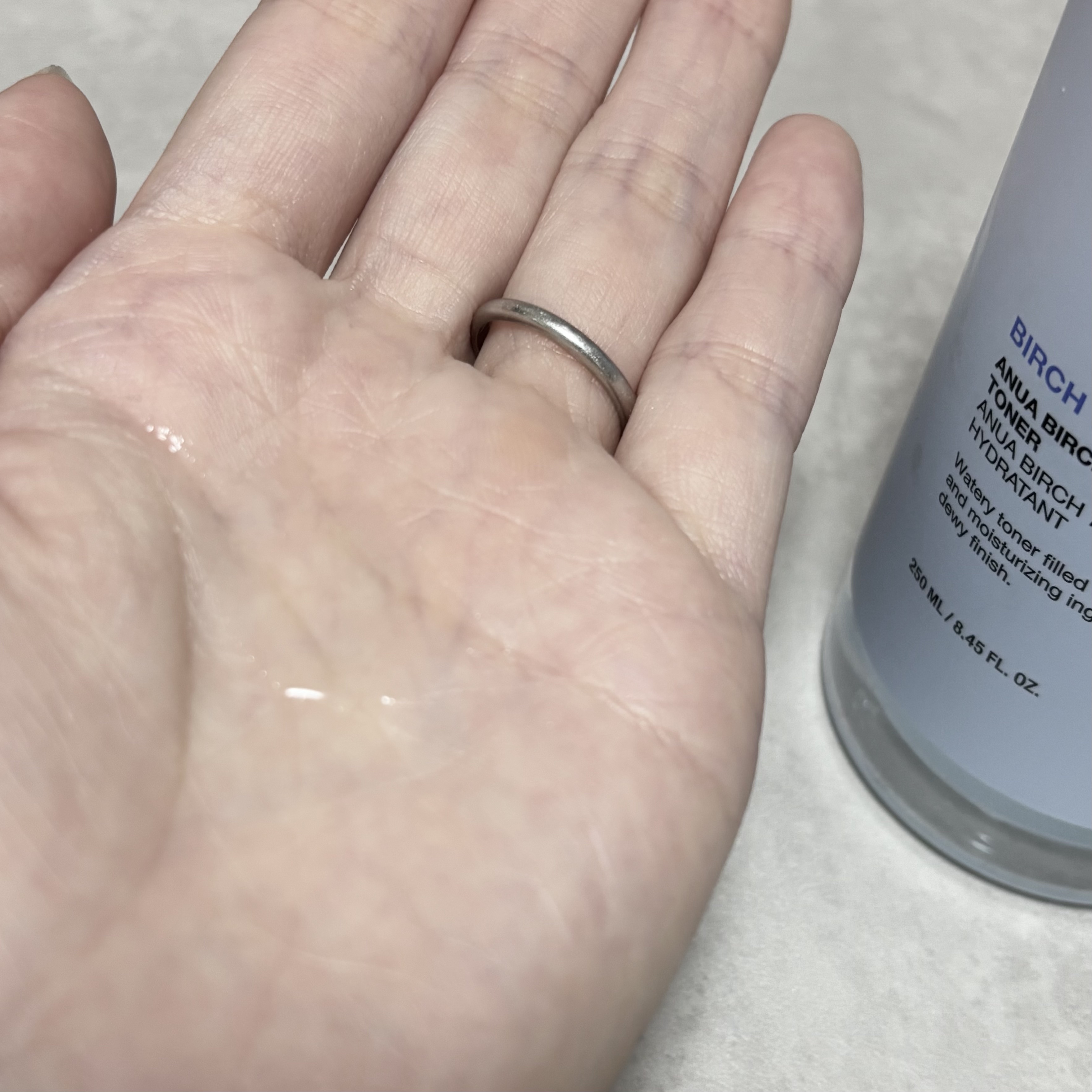 シラカバ水分ブースティングクリーム/Anua/フェイスクリームを使ったクチコミ（2枚目）