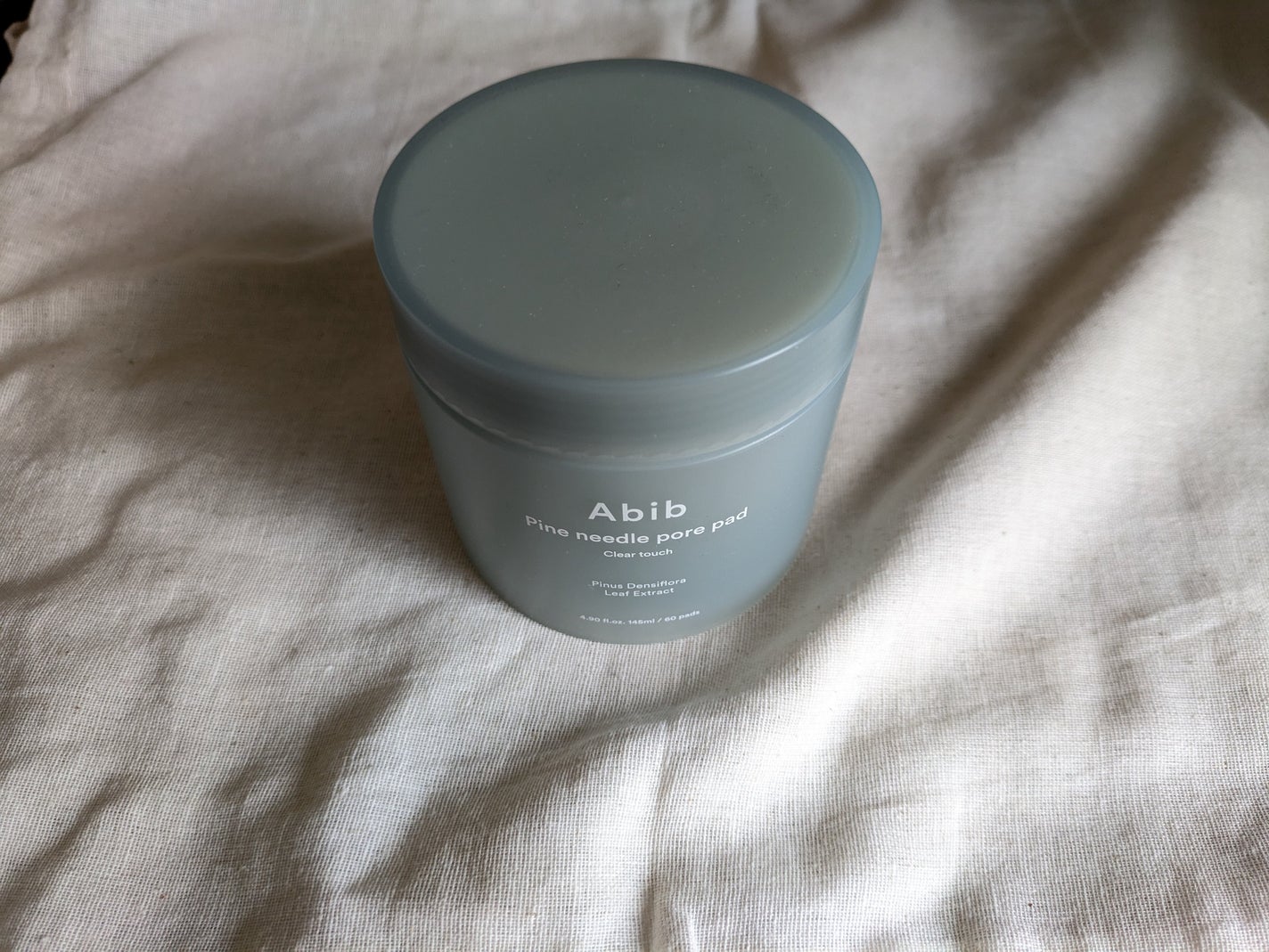 松葉ポアーパッド クリアタッチ/Abib /トナーパッドを使ったクチコミ(1枚目)